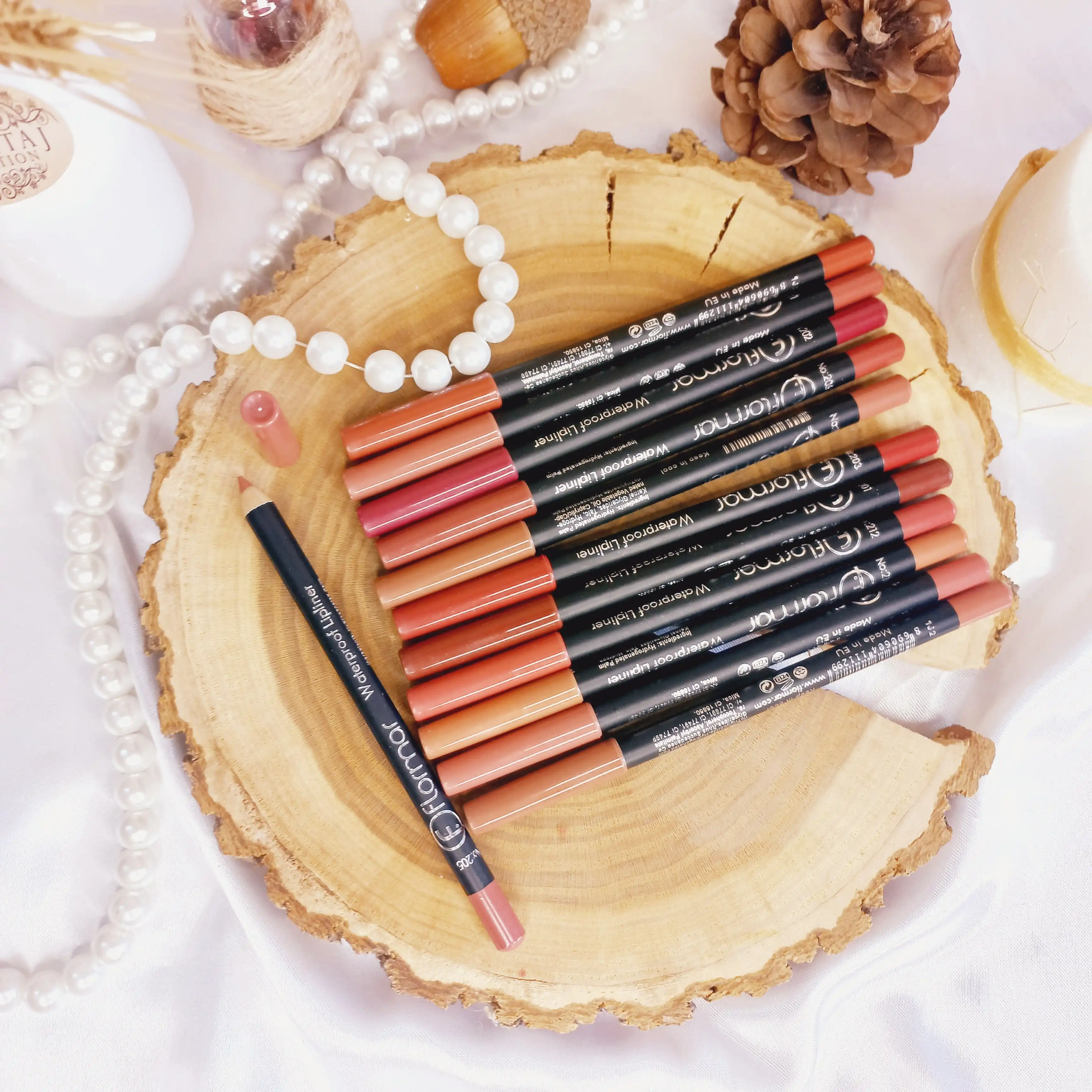 خط لب پوکه مربع فلورمار | بسته 12 عددی | پخش عمده