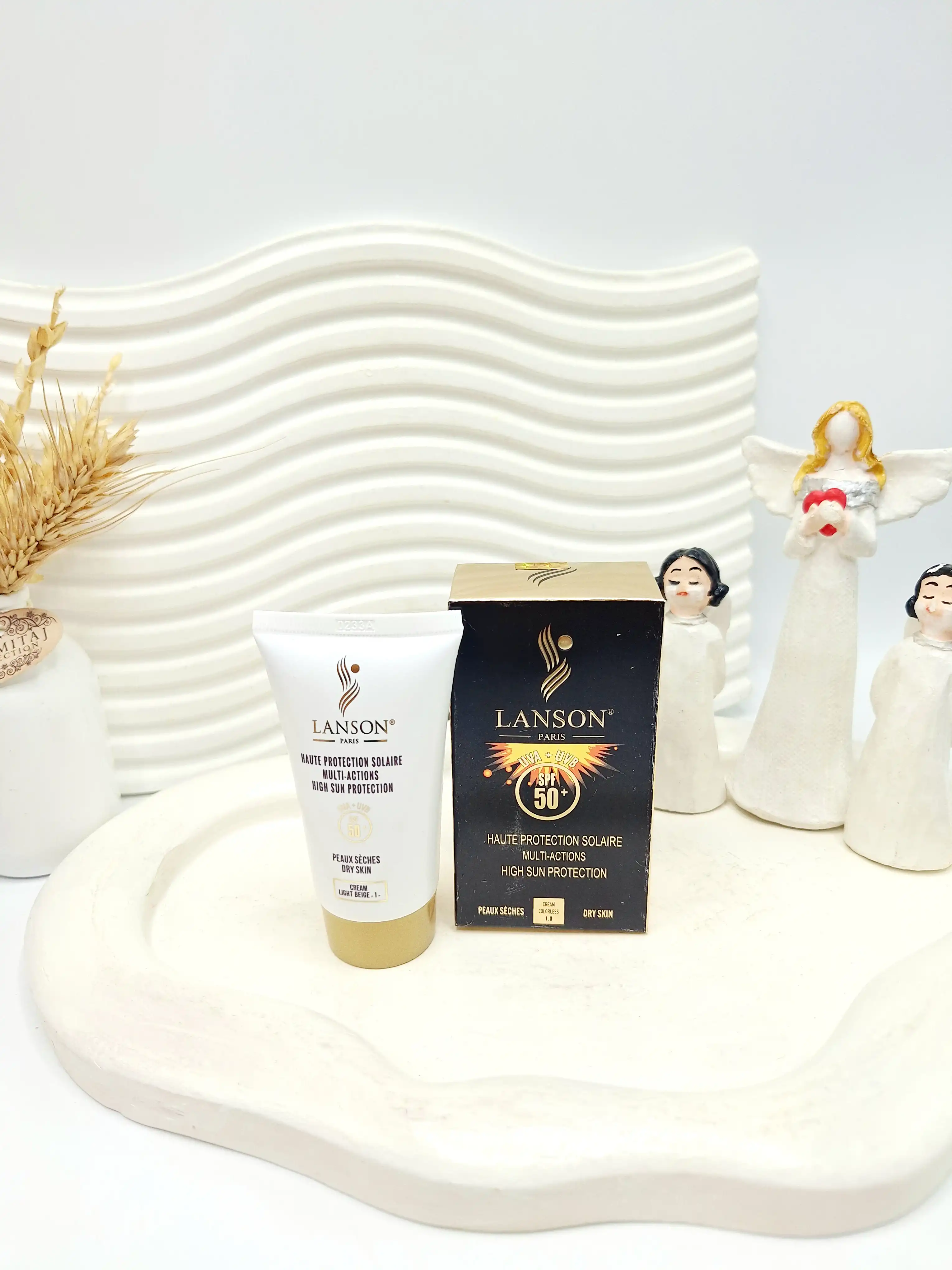 ضد آفتاب کرم پودری لانسون اصلی LANSON SPF 50