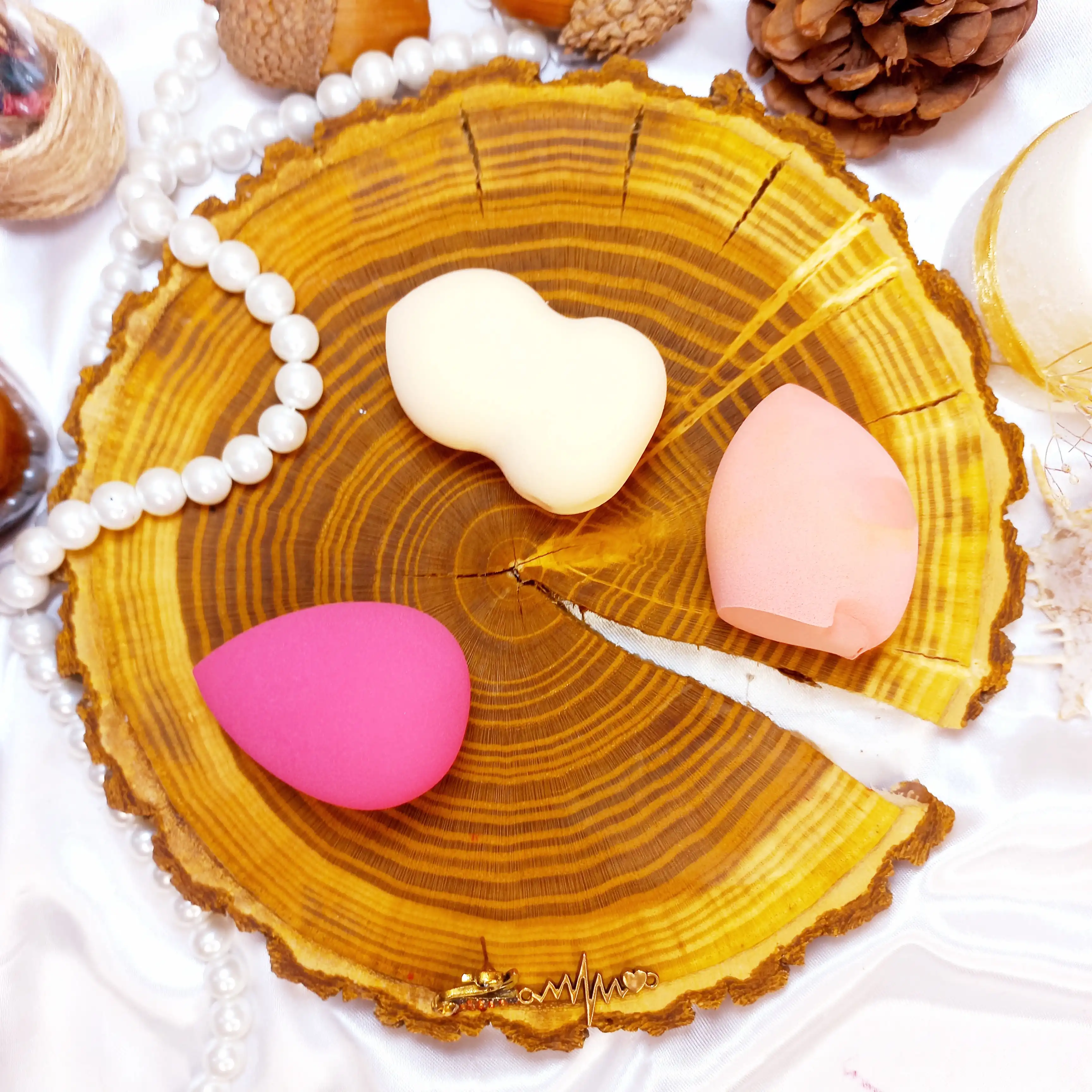 ست 3 تیکه پد تخم مرغی جنس عالی