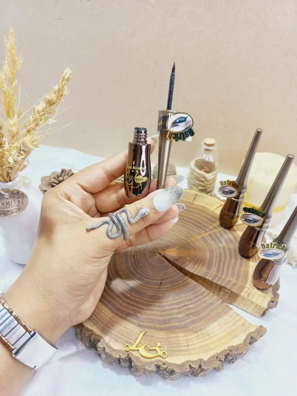 خط چشم پرطرفدار شترمرغ برند کیس بیوتی KISS BEAUTY کد 57446