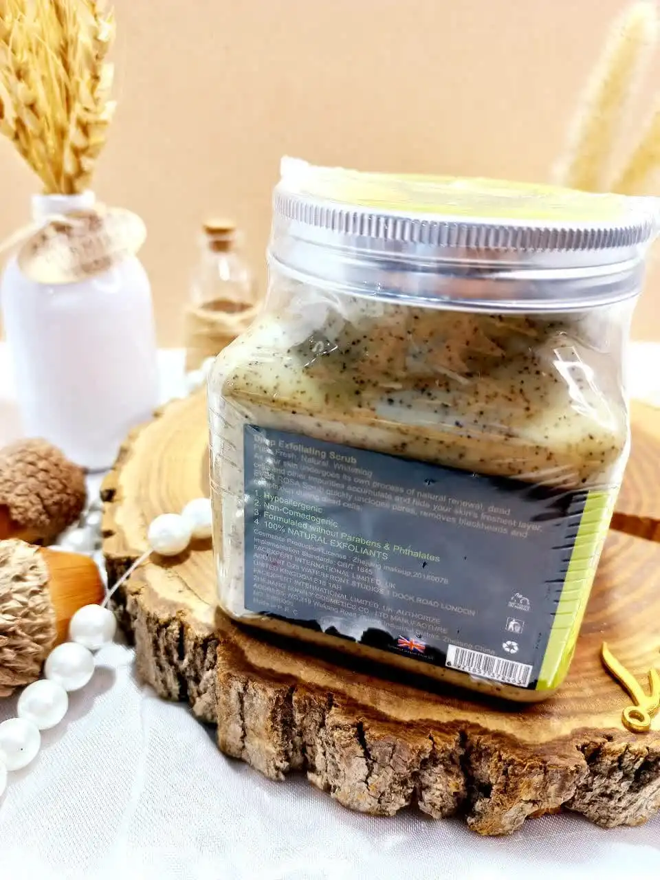 اسکراب پرطرفدار 350 میل شنی صورت و بدن رایحه خیار ایور روزا EVER ROSA اصلی کد ER90005