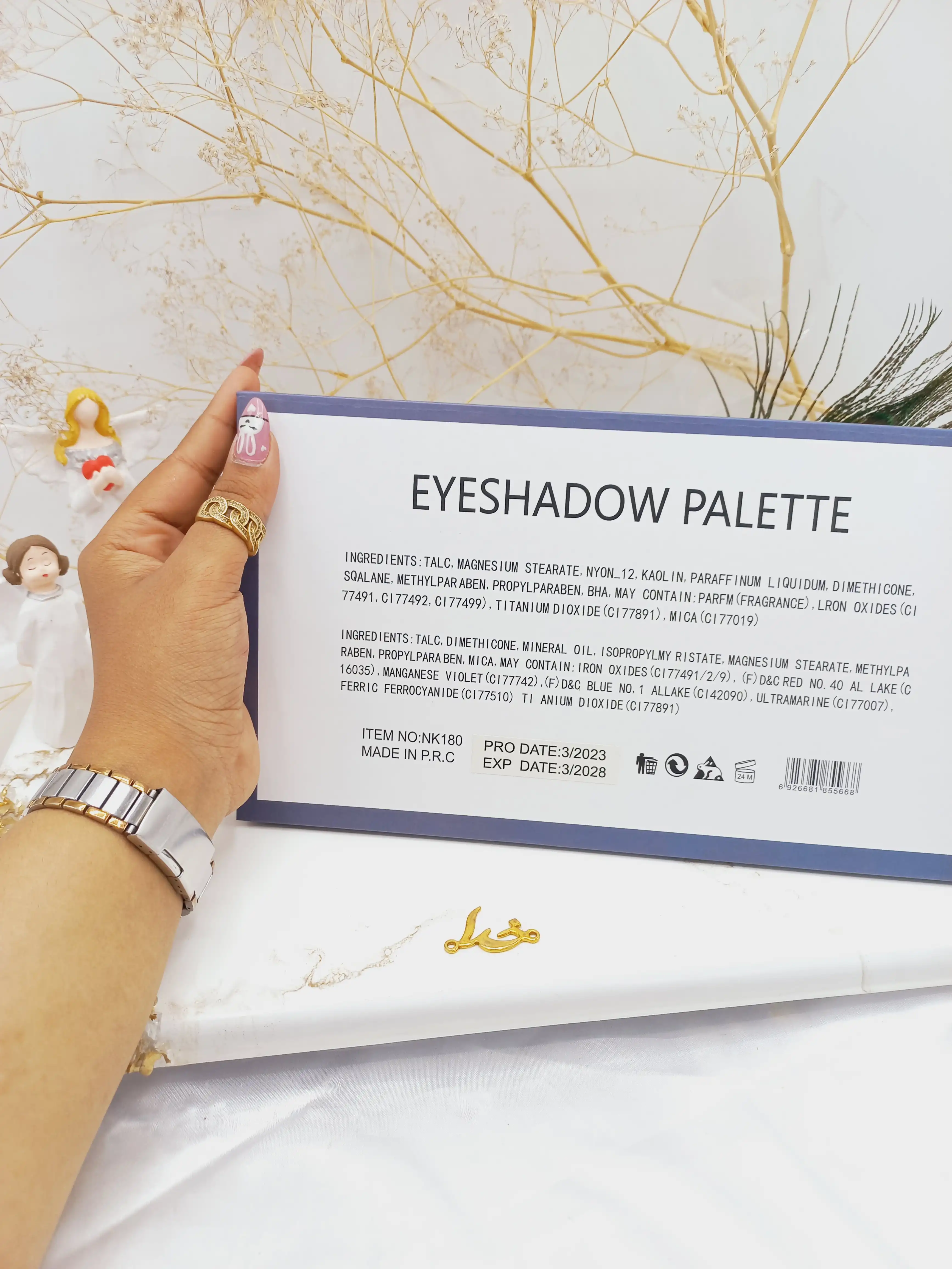 پالت سایه پر طرفدار بزرگ ناکد طرح دختران باربی NAKED کد NK180