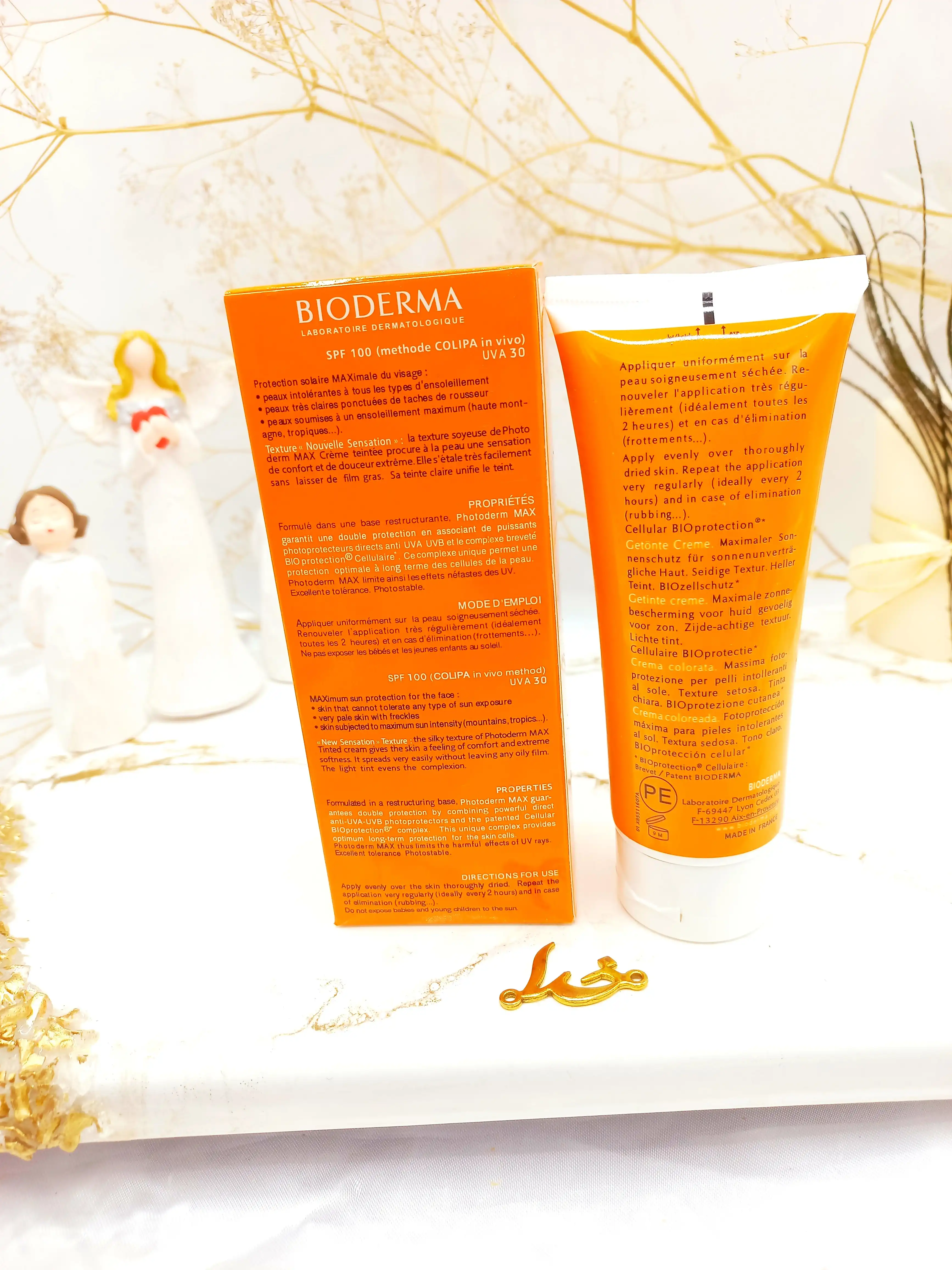 ضد آفتاب مقاوم بی رنگ SPF100 بیودرما فتودرم مکس BIODERMA  کد 840526