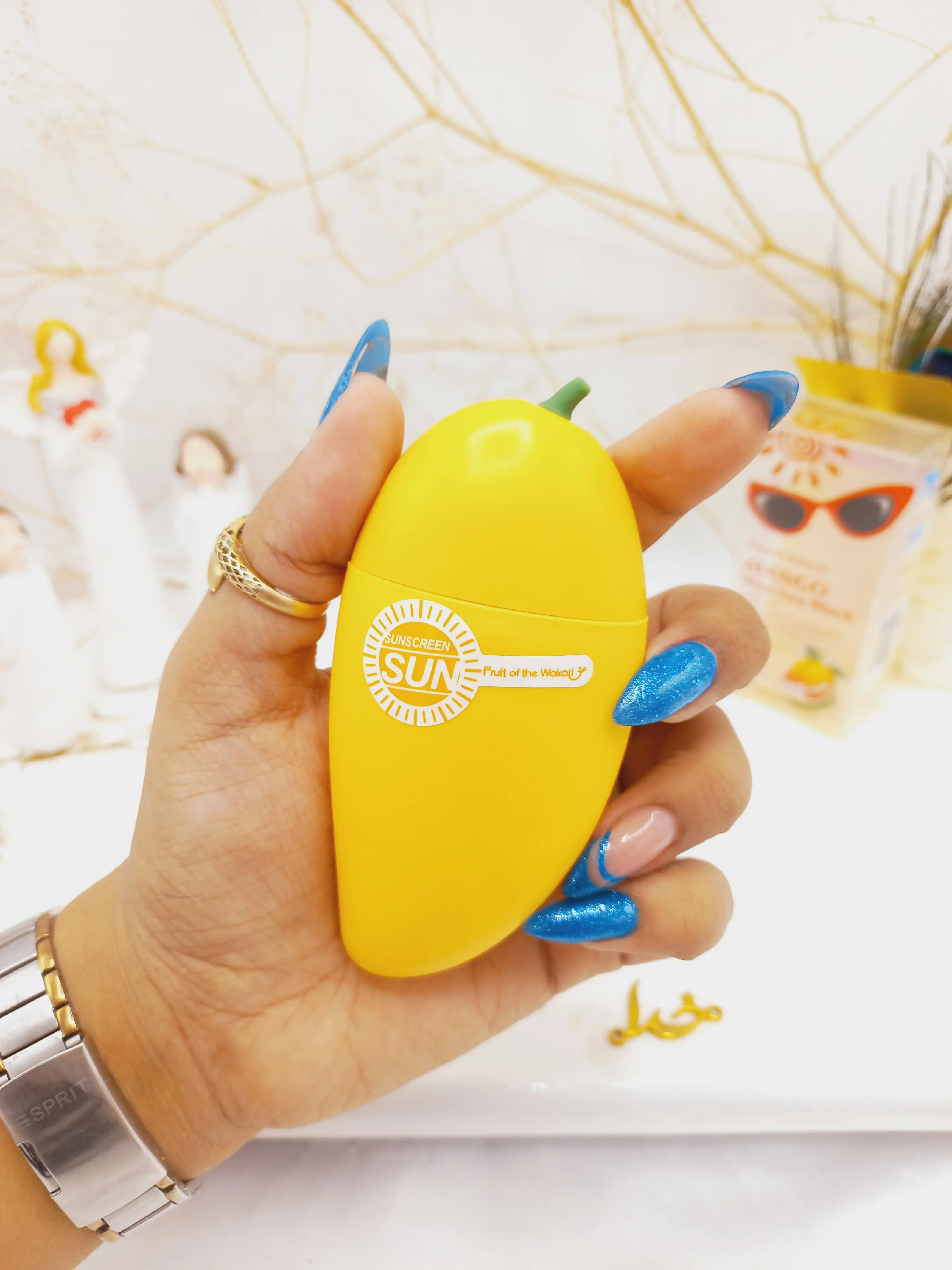 ضدآفتاب SPF 35  مدل انبه حجم 50 میل ووکالی کد WKL327