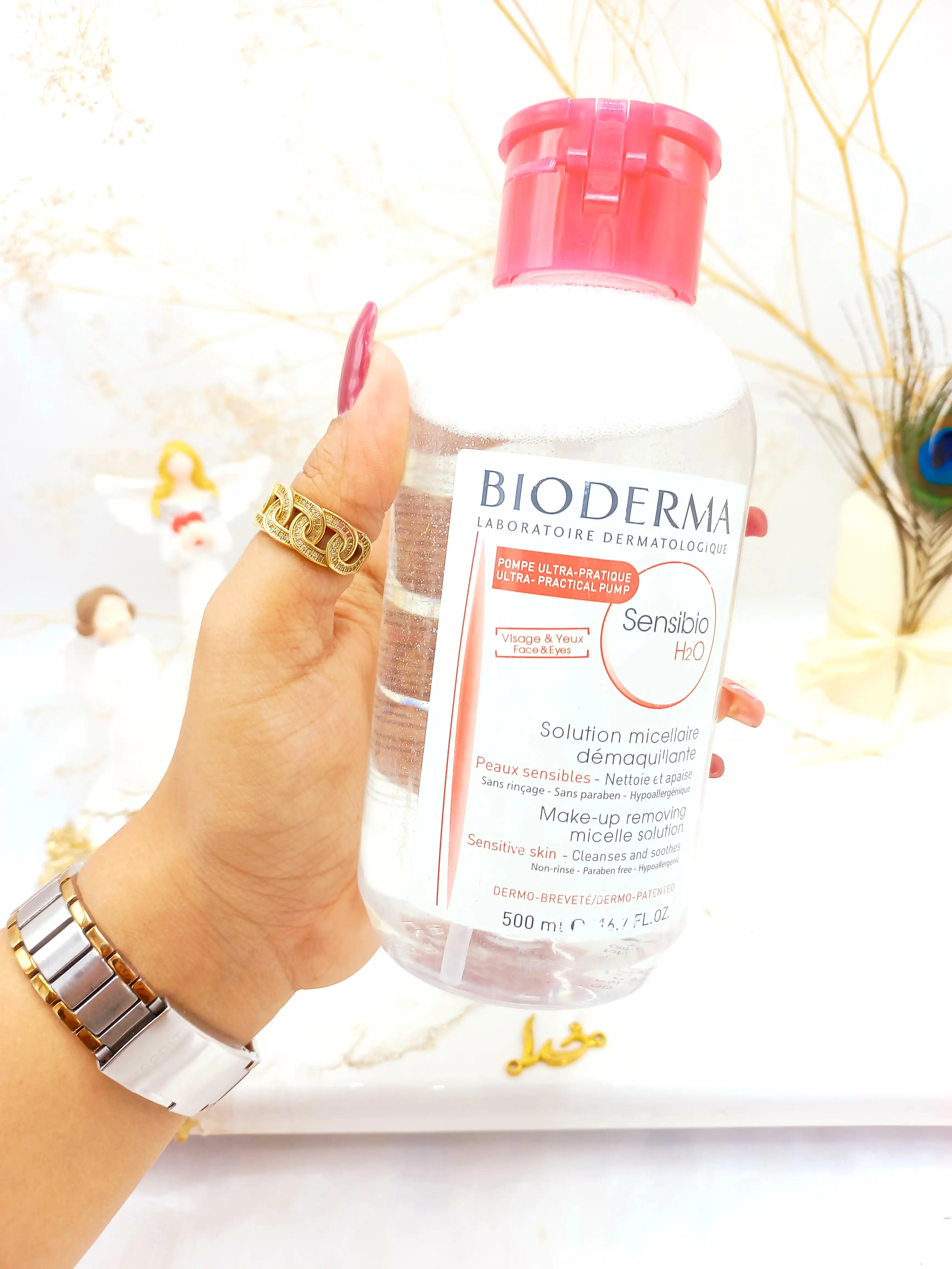 میسلار واتر Sensibio مناسب پوست نرمال تا خشک 500 میل بیودرما BIODERMA های کپی