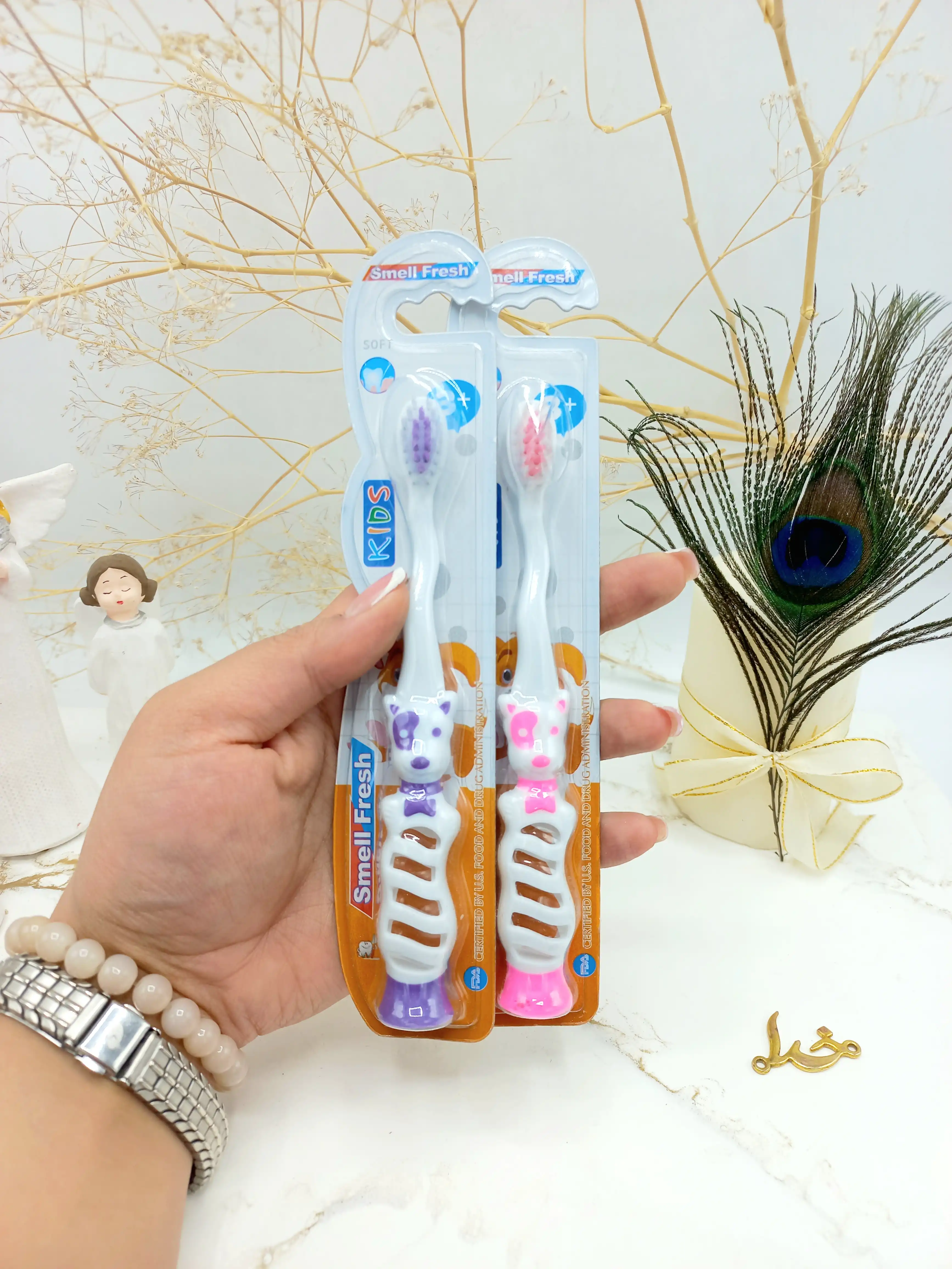 مسواک بچگانه طرح خرس Smell fresh کد 112