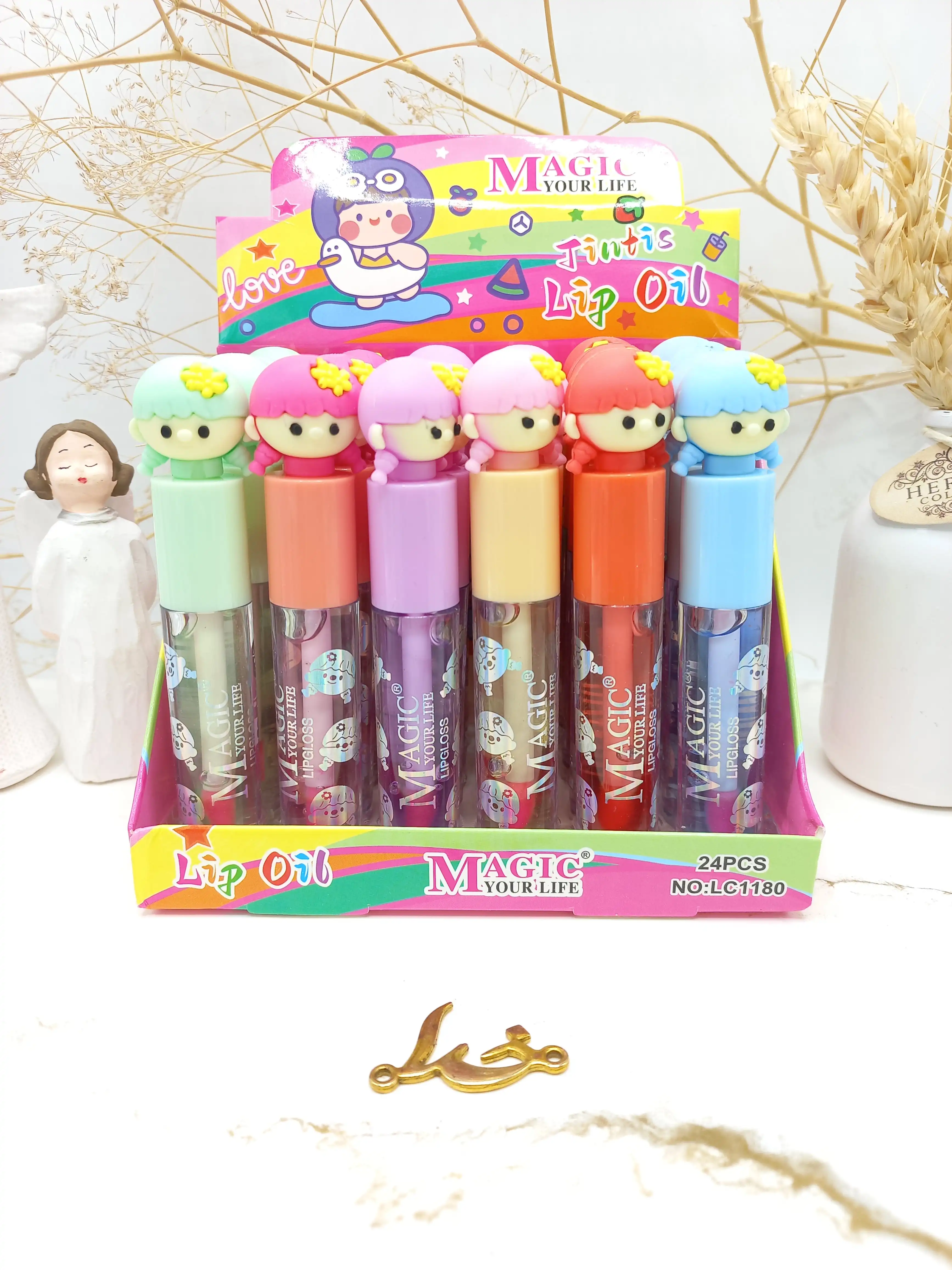 برق لب طرح عروسکی دختر مجیک MAGIC  کد LC1180