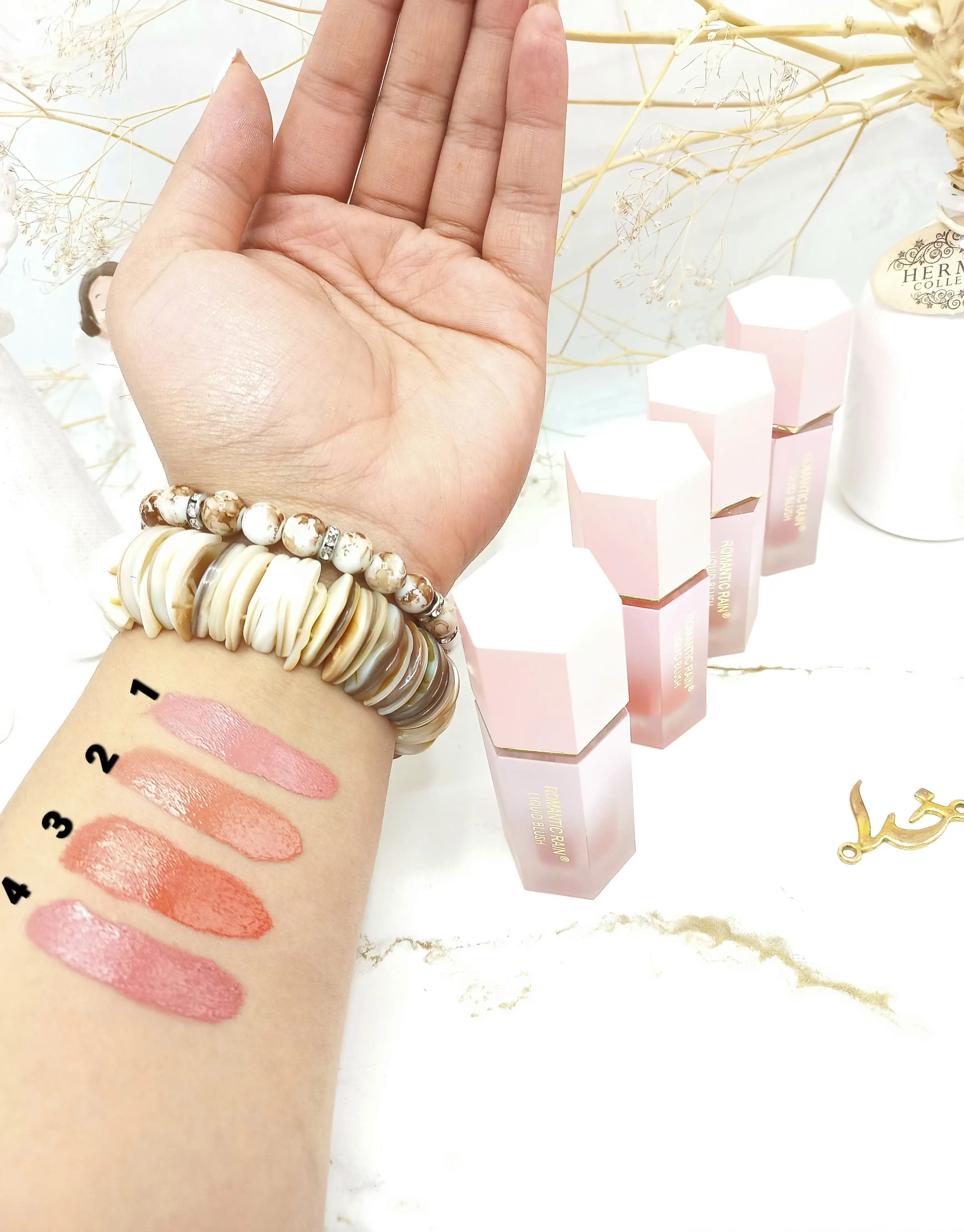 رژ گونه مایع برند معروف رومانتیک رین بلش ROMANTIC RAIN BLUSH کد R127