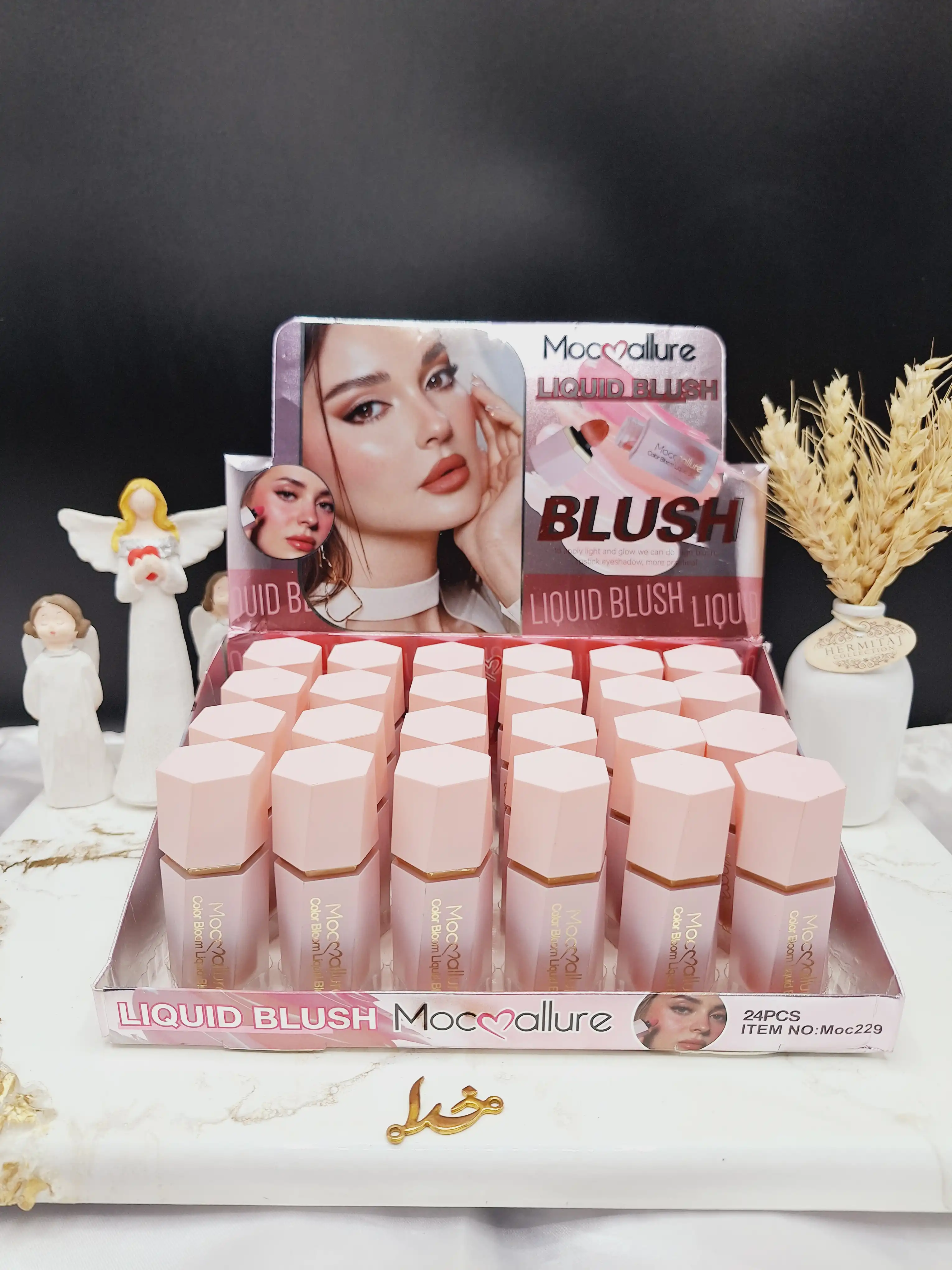 رژگونه پد دار موکالره Mocallure کد Moc 229