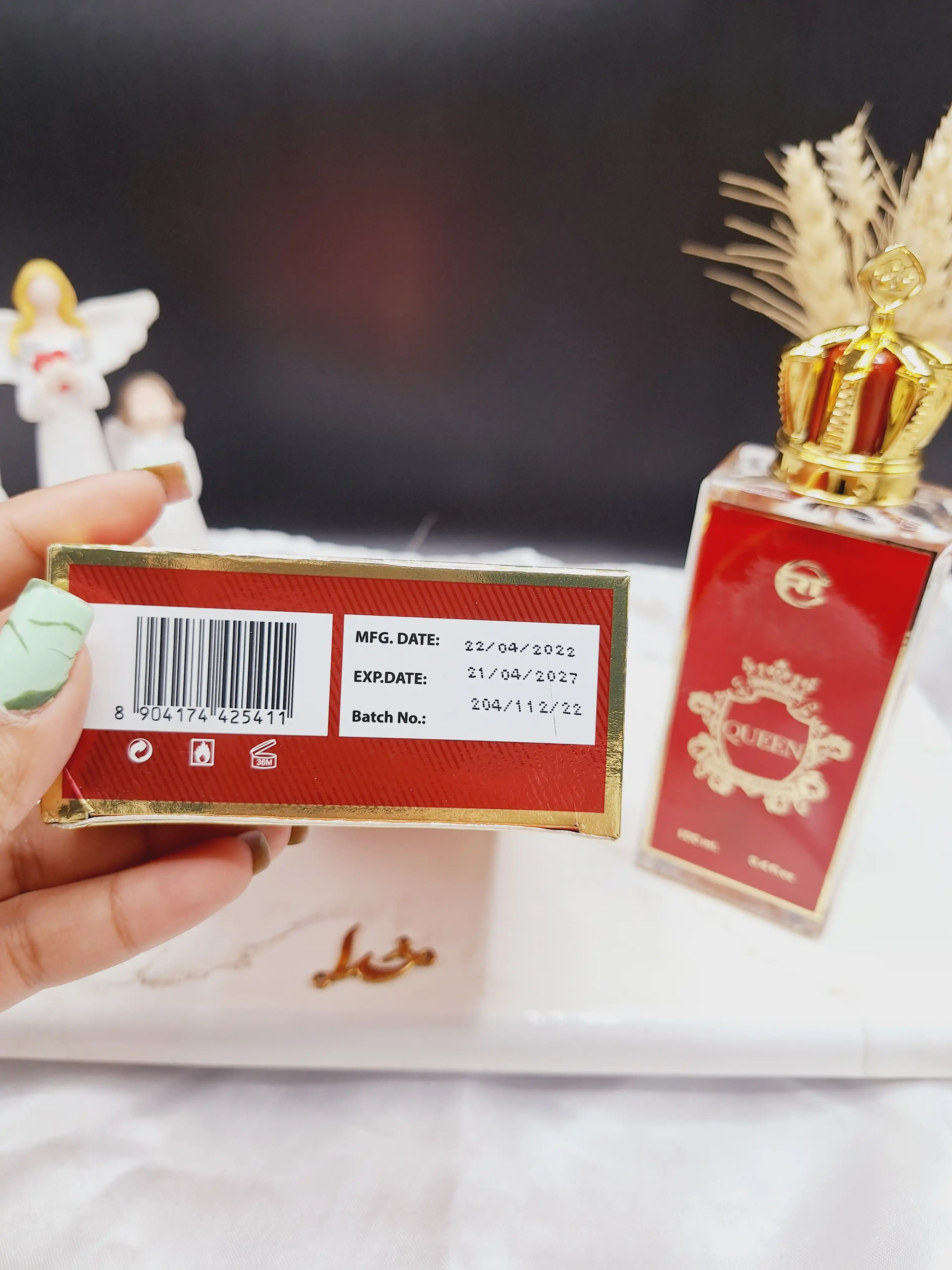 ادکلن زنانه100میل  برند کوین QUEEN کد 5411