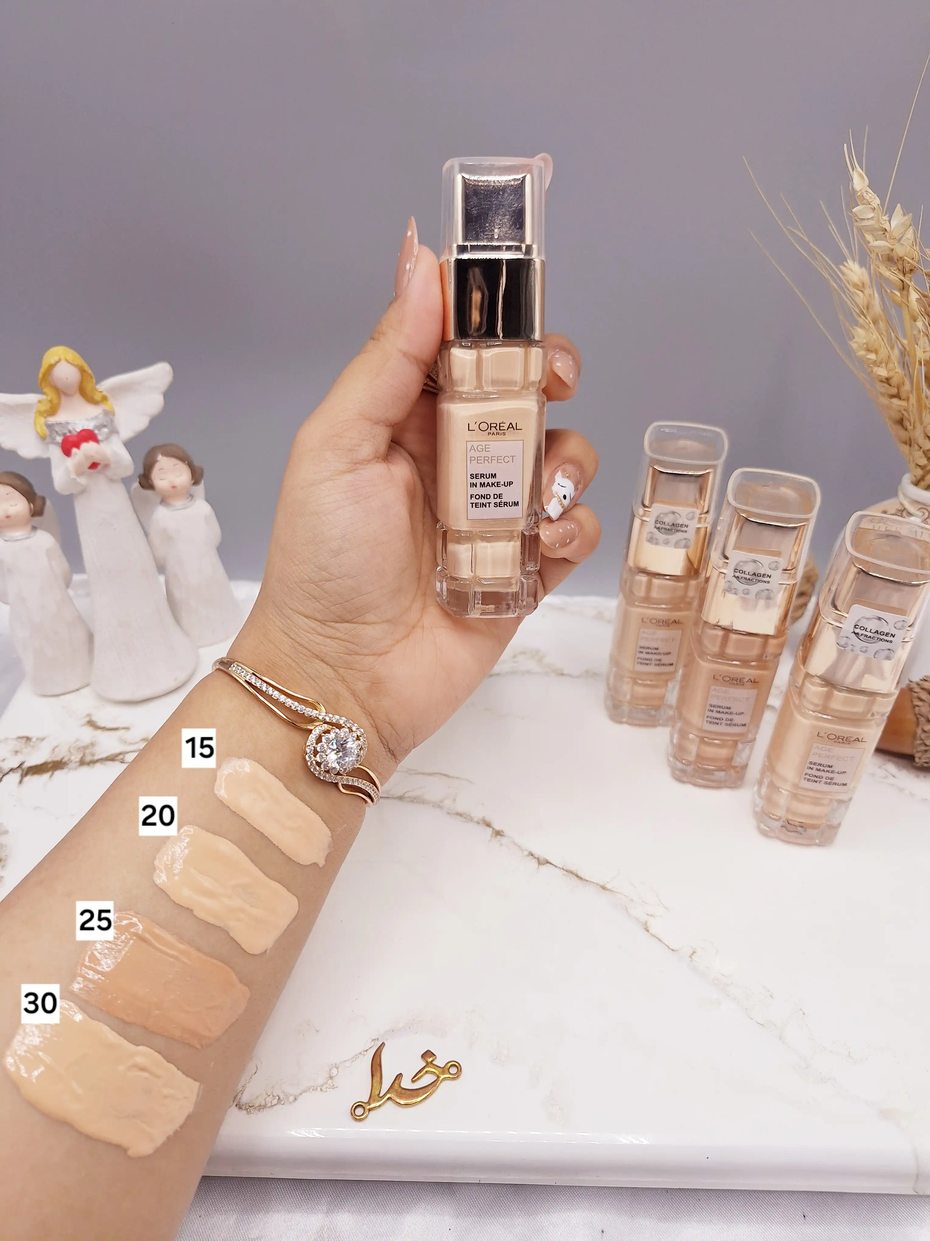 کرم پودر حاوی کلاژن برند لورآل L'OREAL با کیفیت