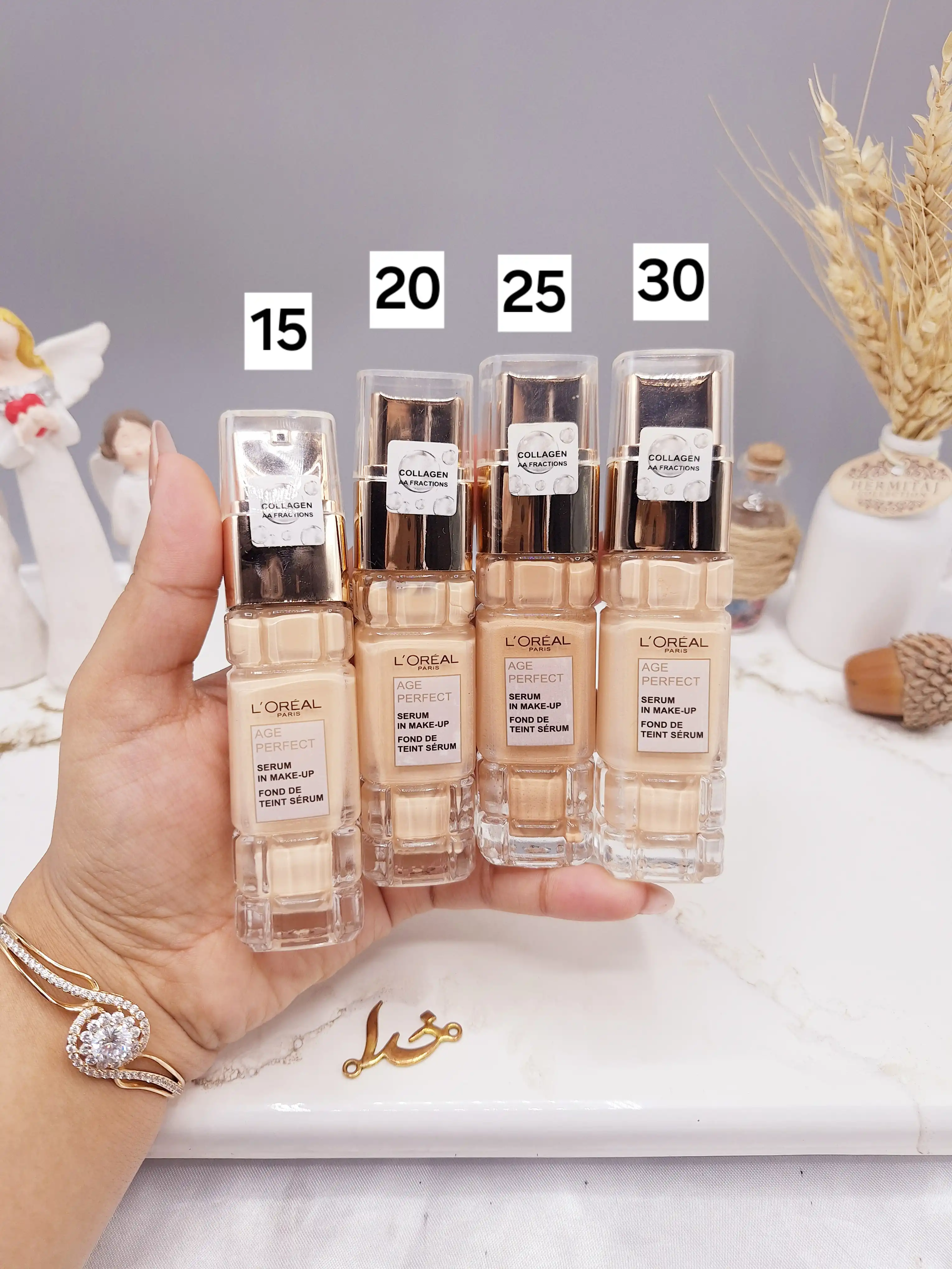 کرم پودر حاوی کلاژن برند لورآل L'OREAL با کیفیت