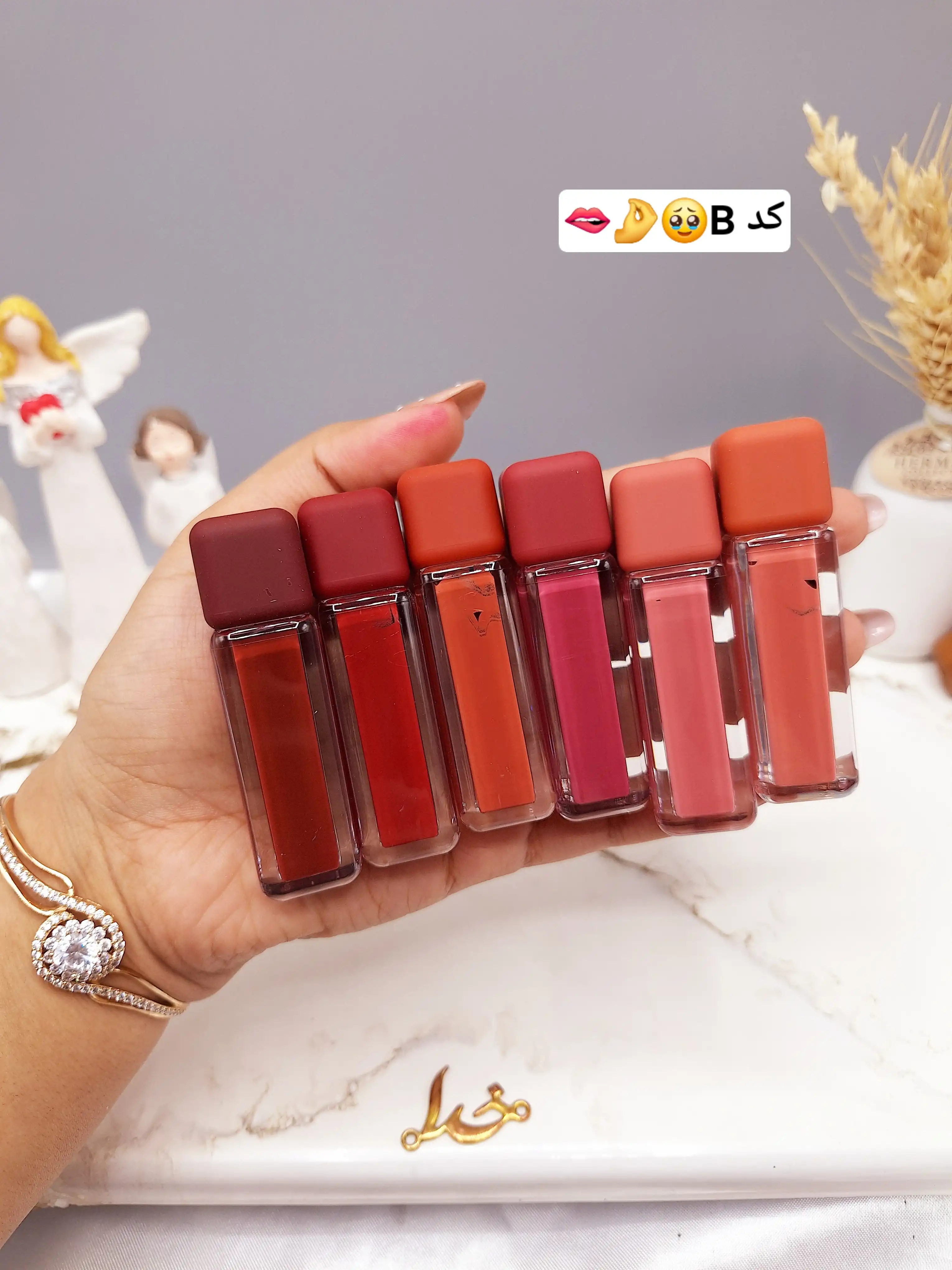 پک رژ لب مایع 6 عددی برند آرت اسکین artskin کد AS 972034_1