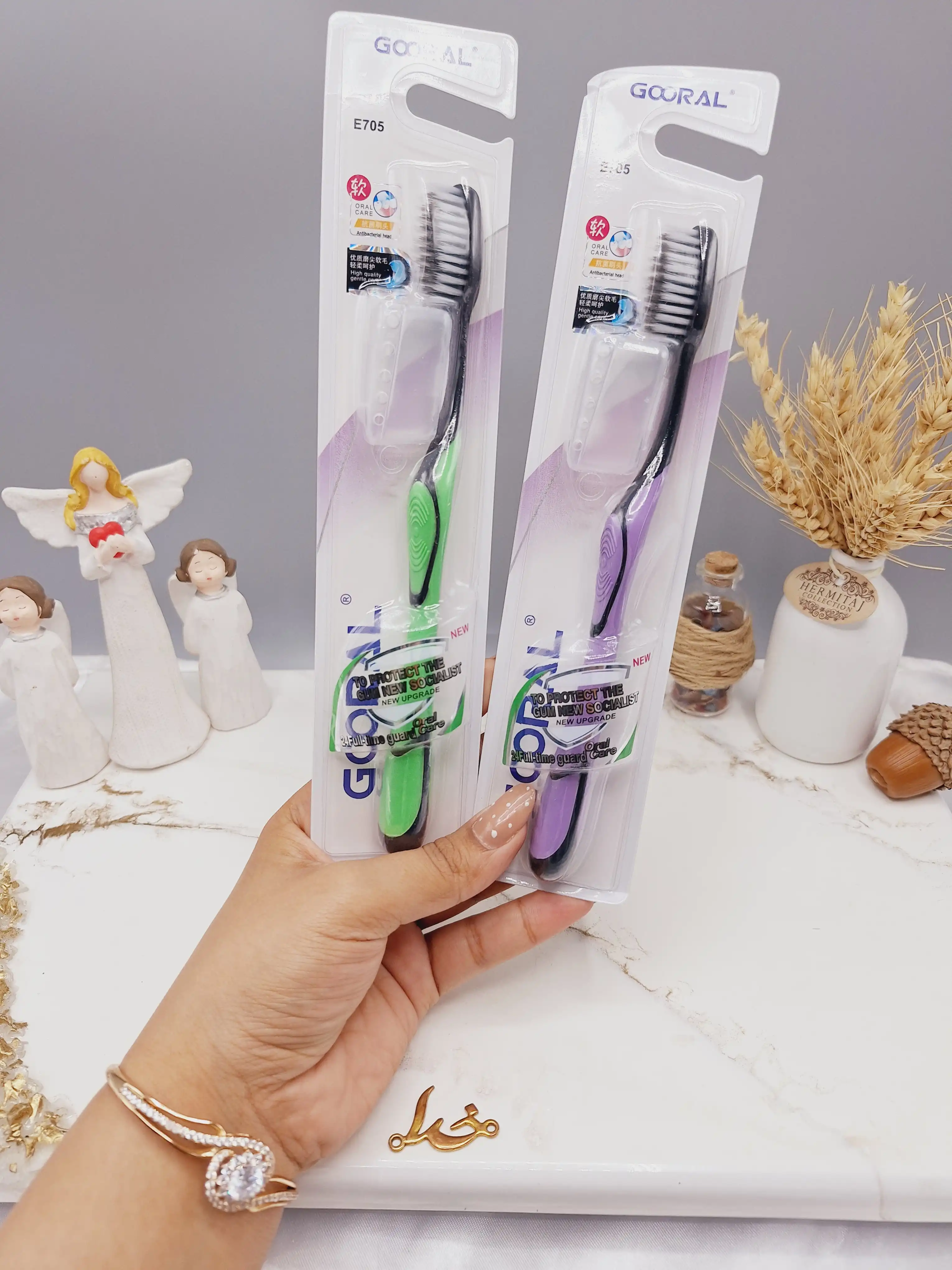 مسواک با کیفیت گورال GORAL کد E705