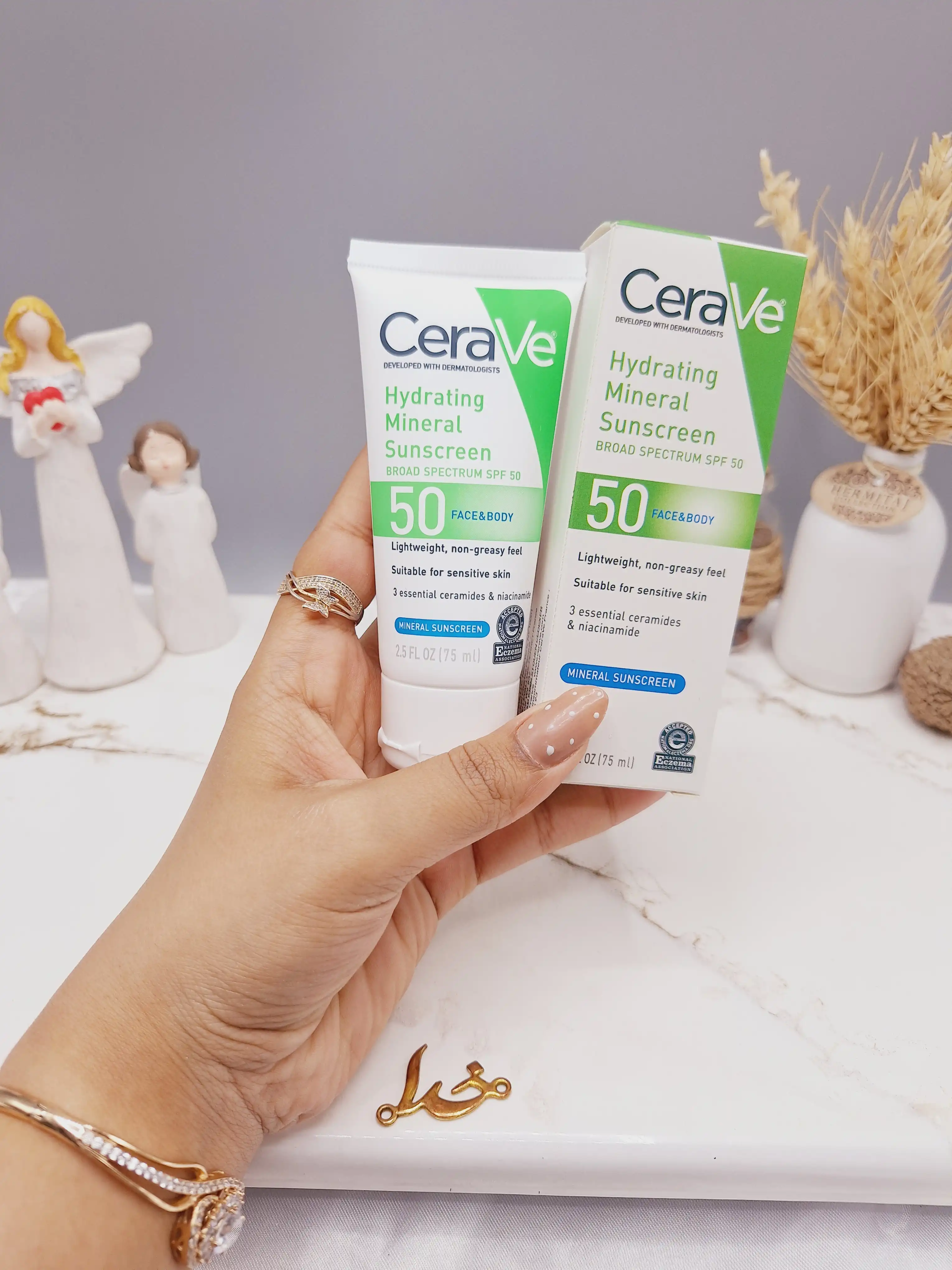کرم ضد آفتاب مینرال برند سراوی Cerave مدل آبرسان (های کپی درجه ۱) کد 4156