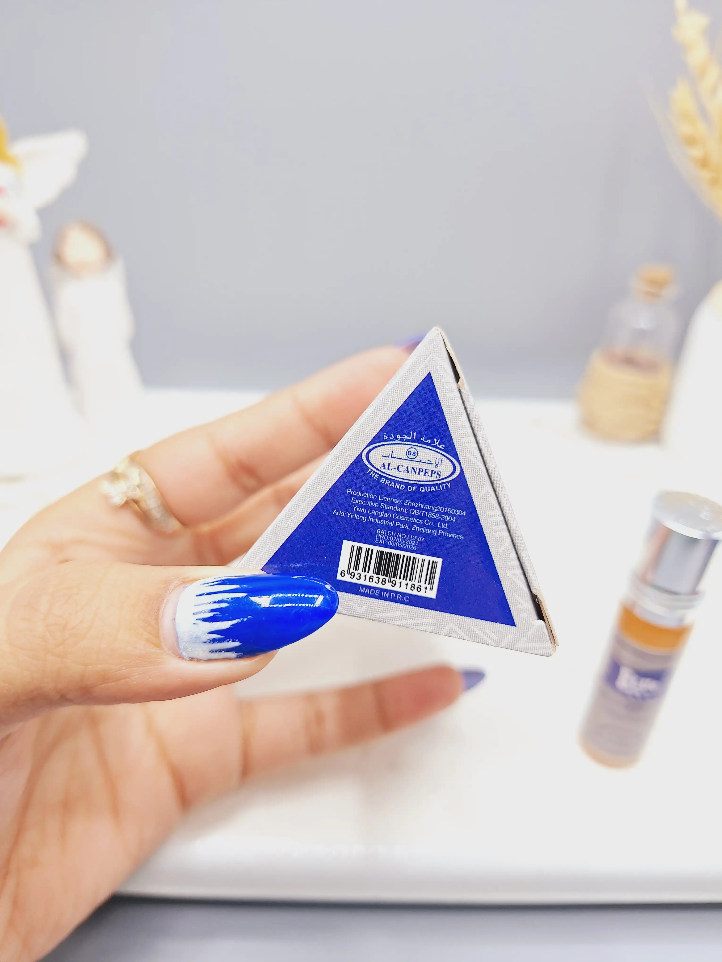 عطر 6 میل بدون الکل مدل BLUE MEN FOR مردانه کد 636