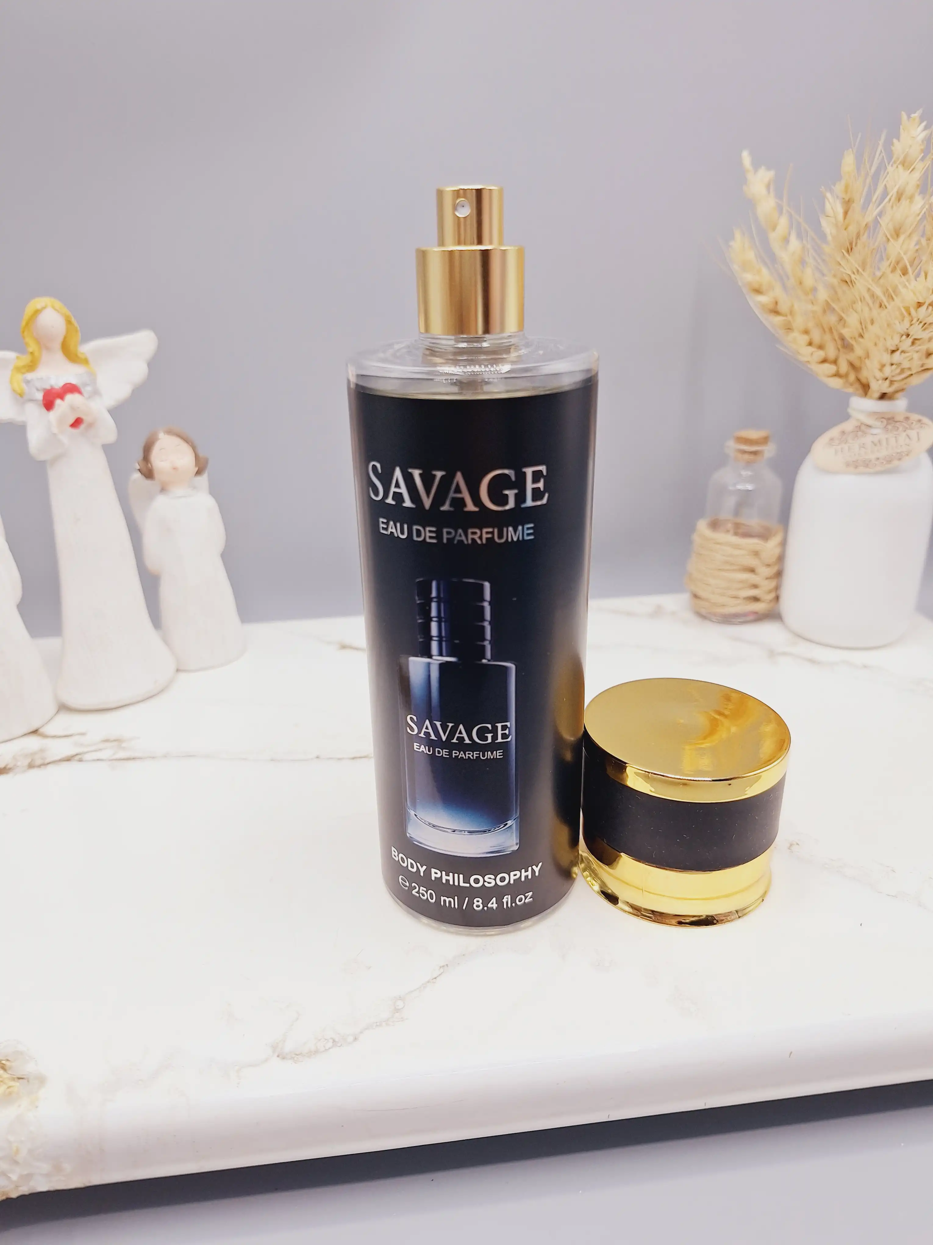 بادی اسپلش فوق العاده خوشبووو و ماندگار مدل SAVAGE مردانه کد 0325