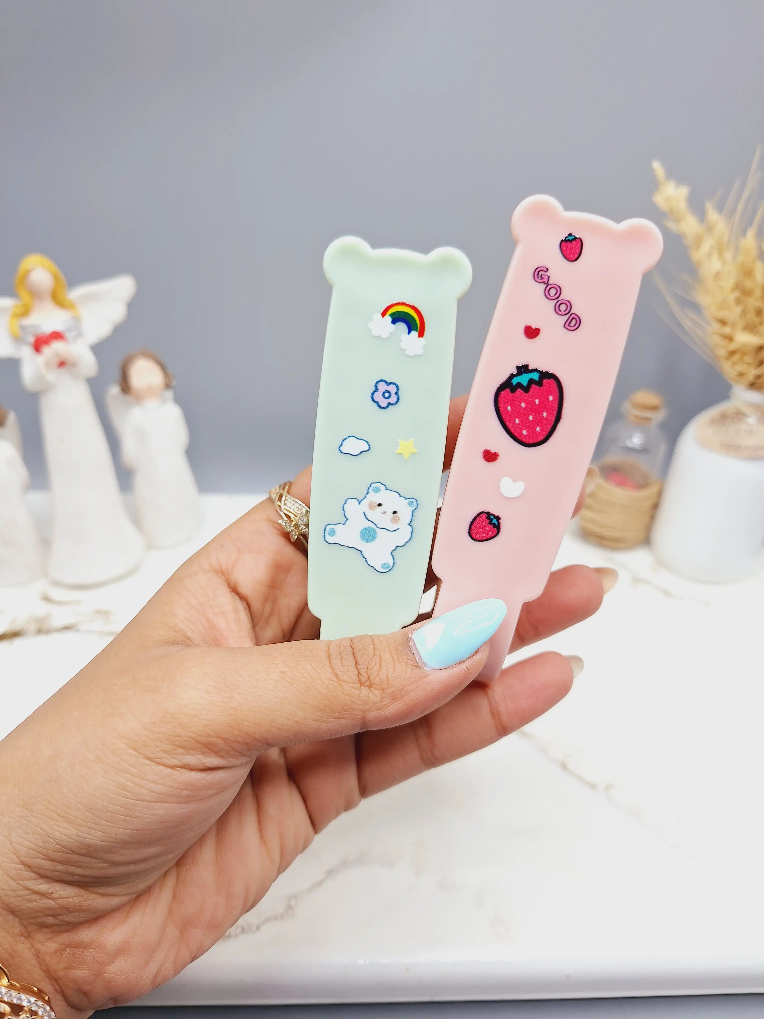 شانه مو تاشو مدل فانتری و کیوت  مناسب برای مسافرت