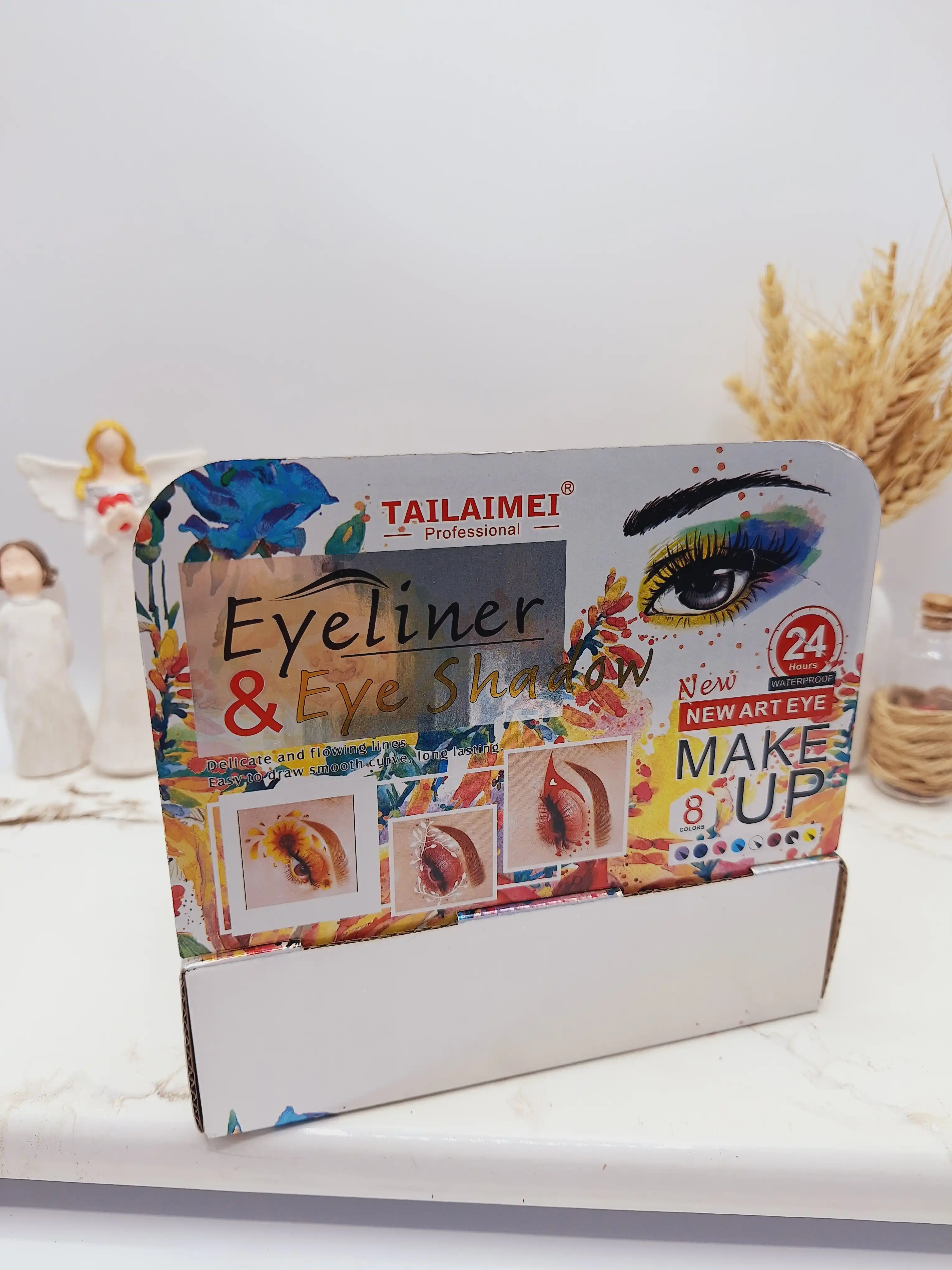خط چشم رنگی مات ماژیکی برند تایلامی پوکه گلیتری کد NO.:TLM-E118