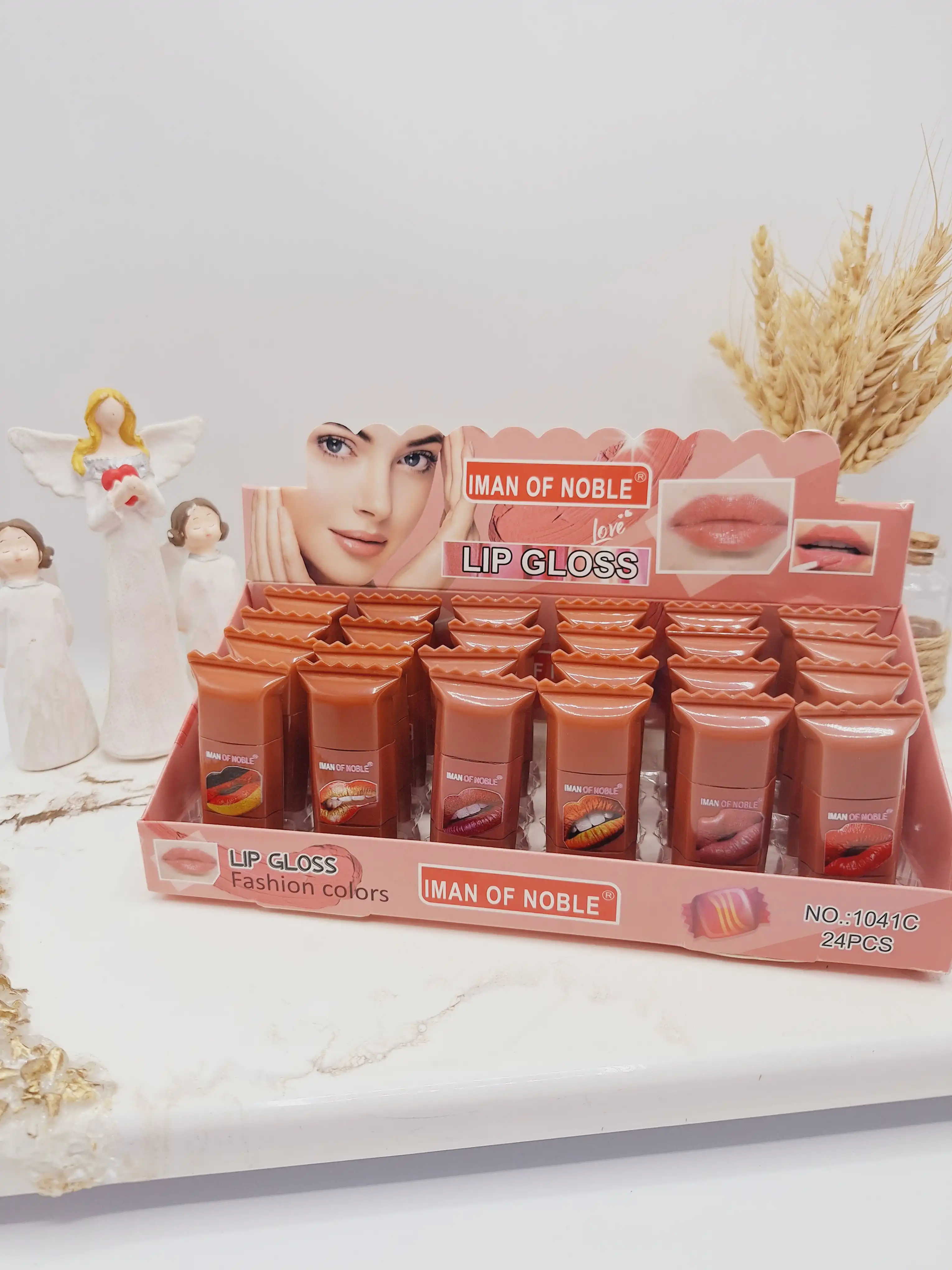 پک 6 تایی رژ لب مایع شکلاتی نود برند ایمن آف نوبل کد 1041