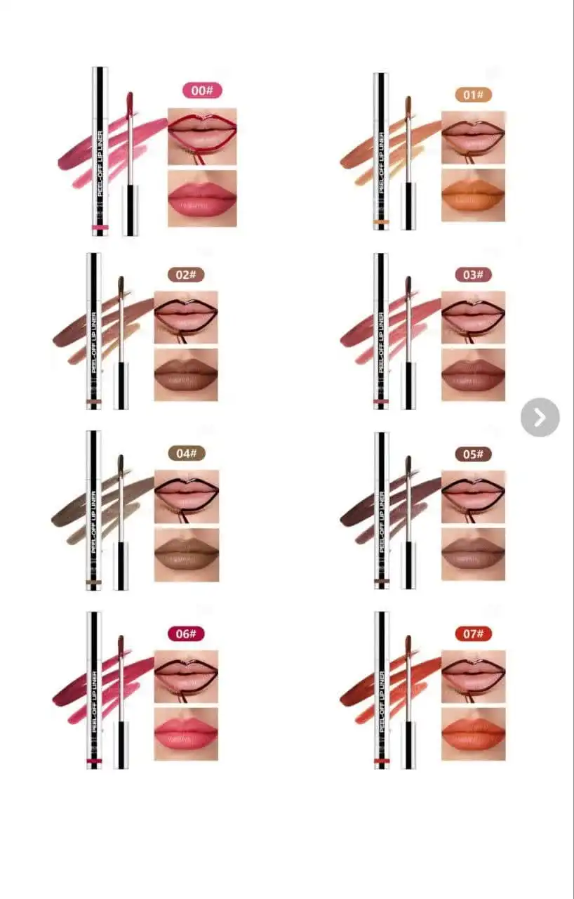 رژلب پیل آف ، خط لب پیلافی اولیبولا OLIBOLLA کد 2312