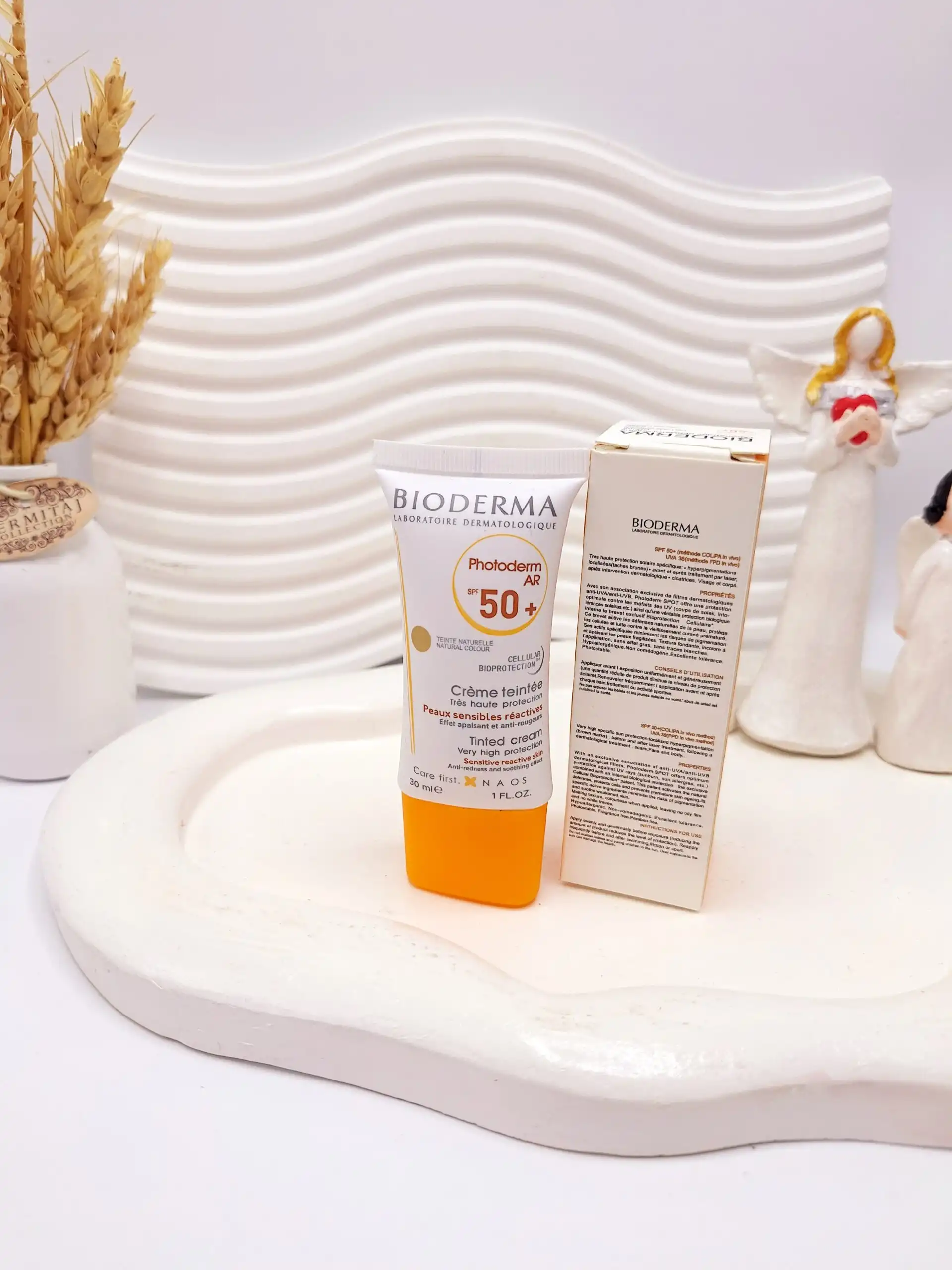 ضد آفتاب رنگی بیودرما مدل spf 50 حجم 30 میل کد 1169