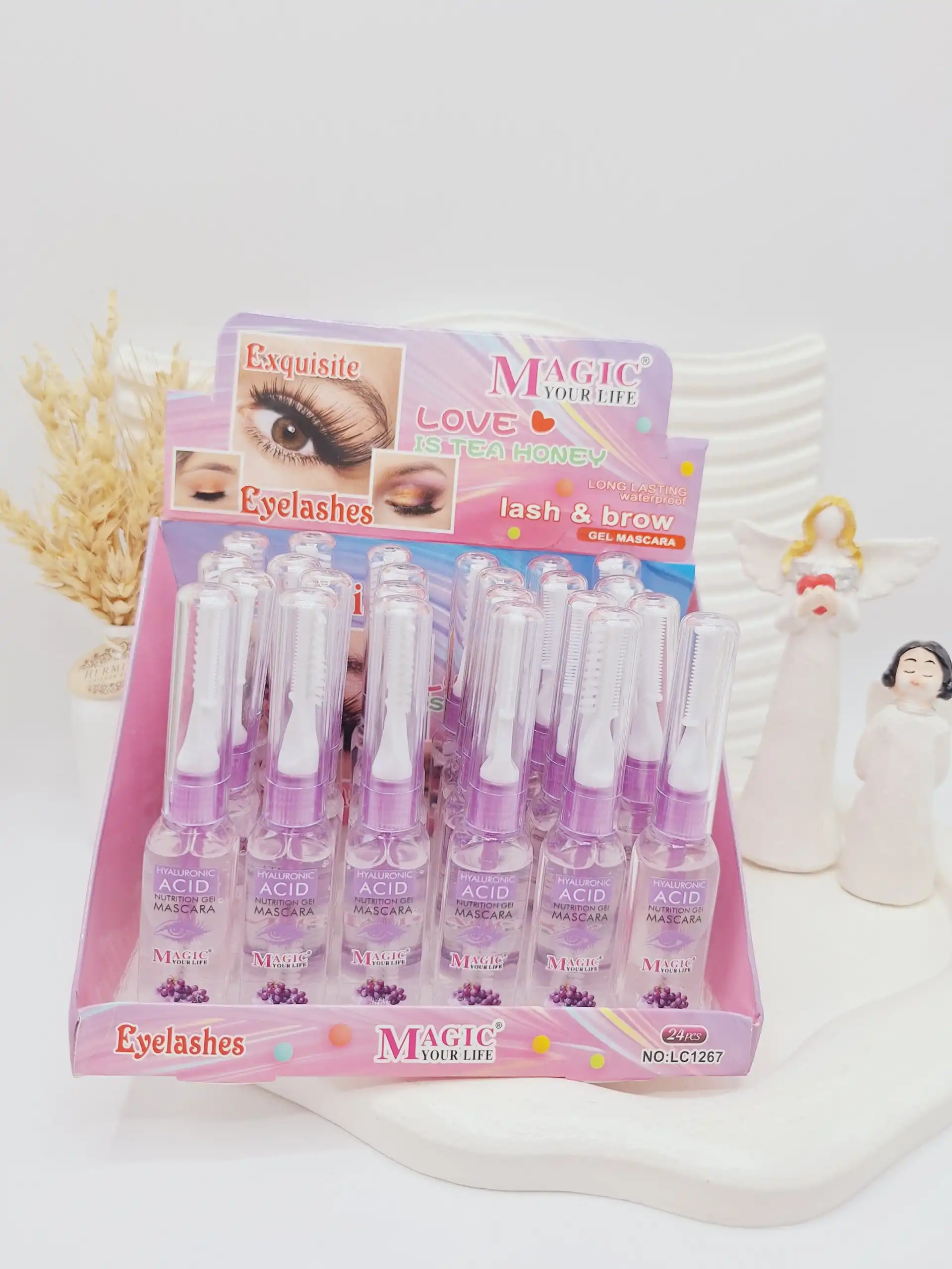 ژل لیفت مژه و ابرو برند مجیک کد 1267 (بنفش)