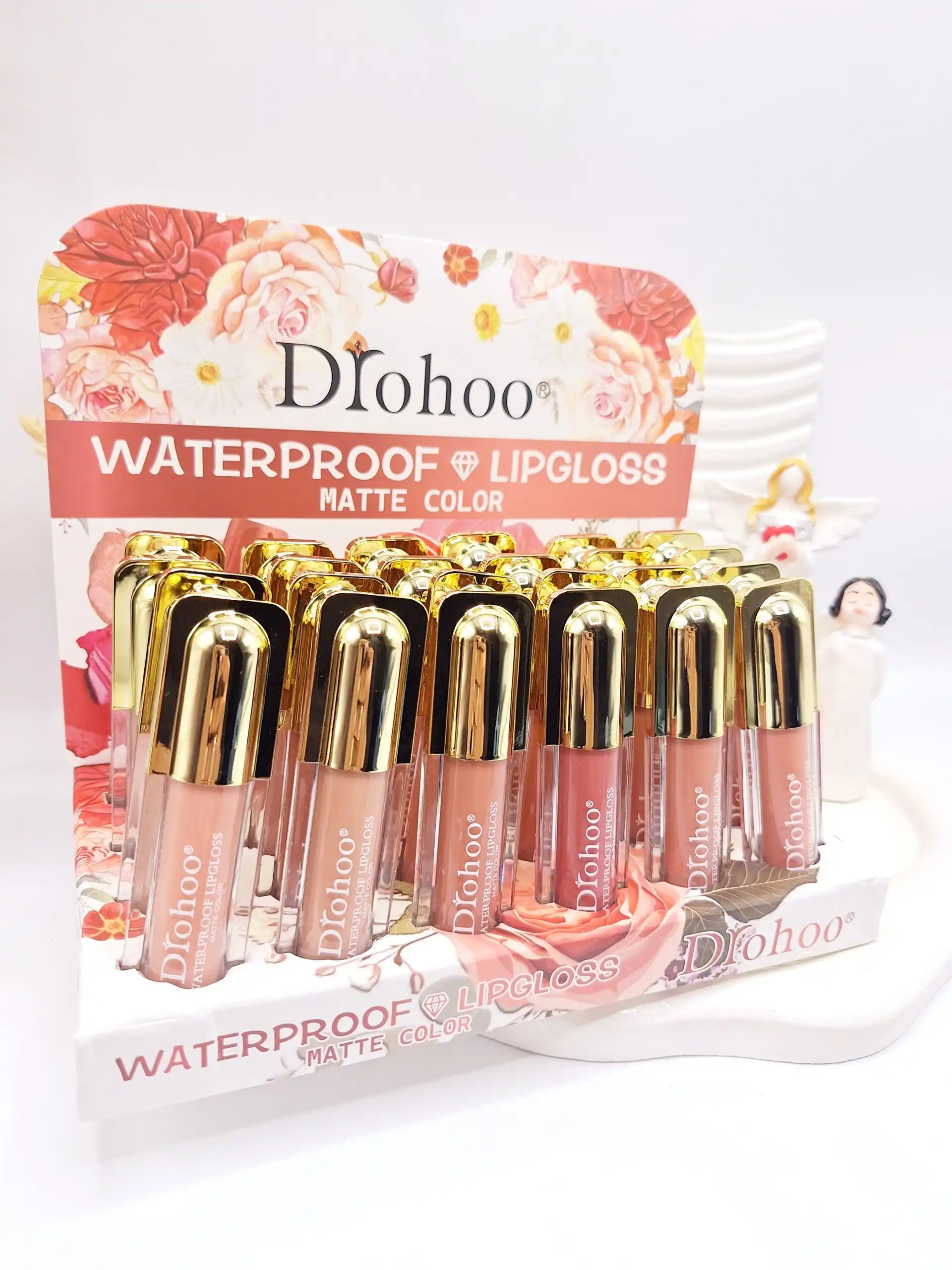 رژ مایع تکی مات و ضدآب برند Drohoo کد ZY23072