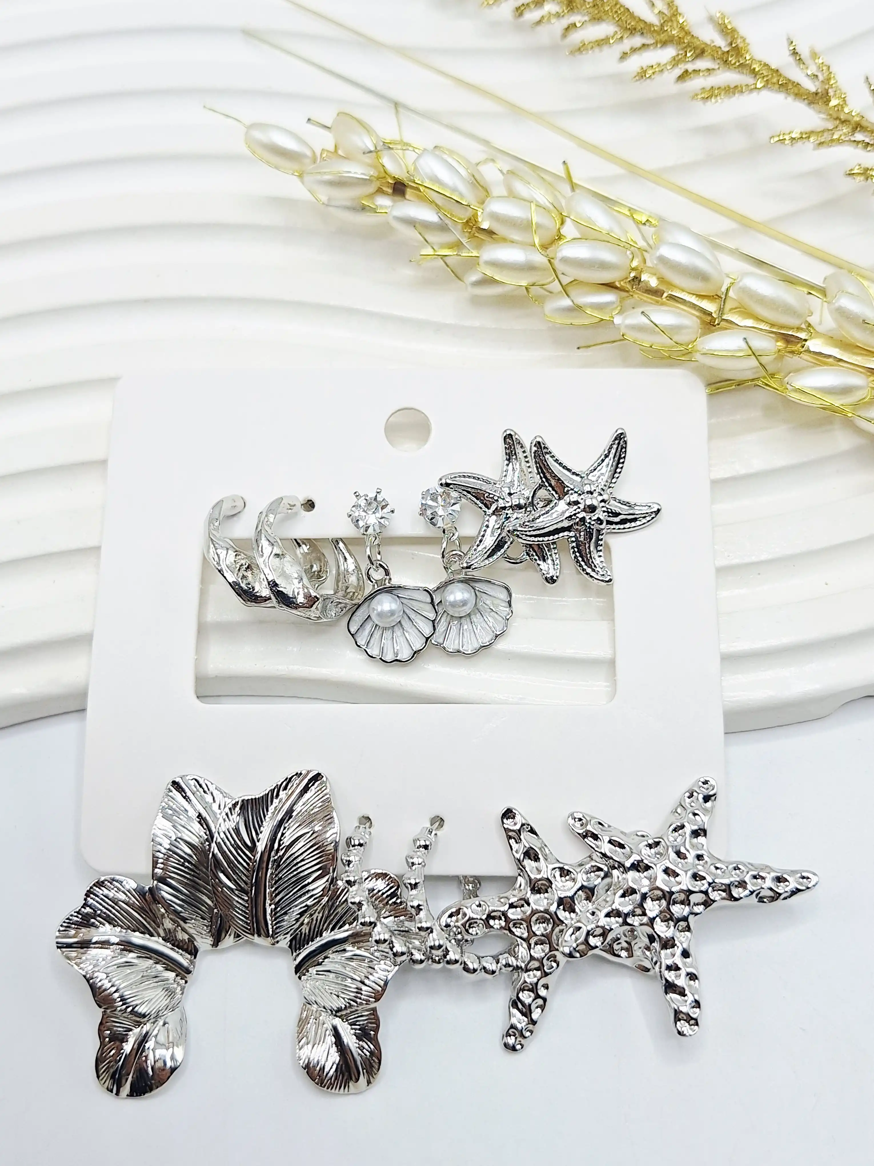 پک گوشواره آبکاری رادیوم طرح چهاردهم