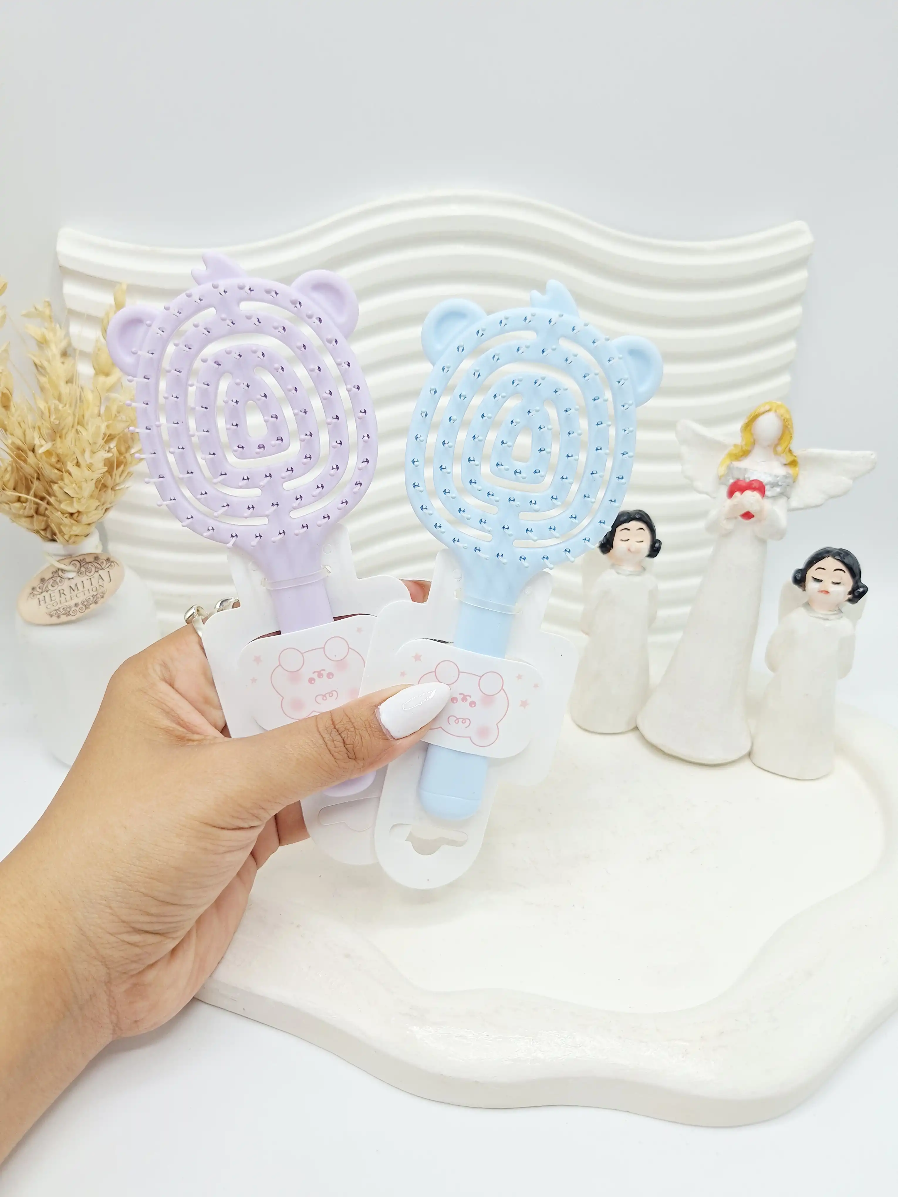برس مو فانتزی طرح گربه کد  6011