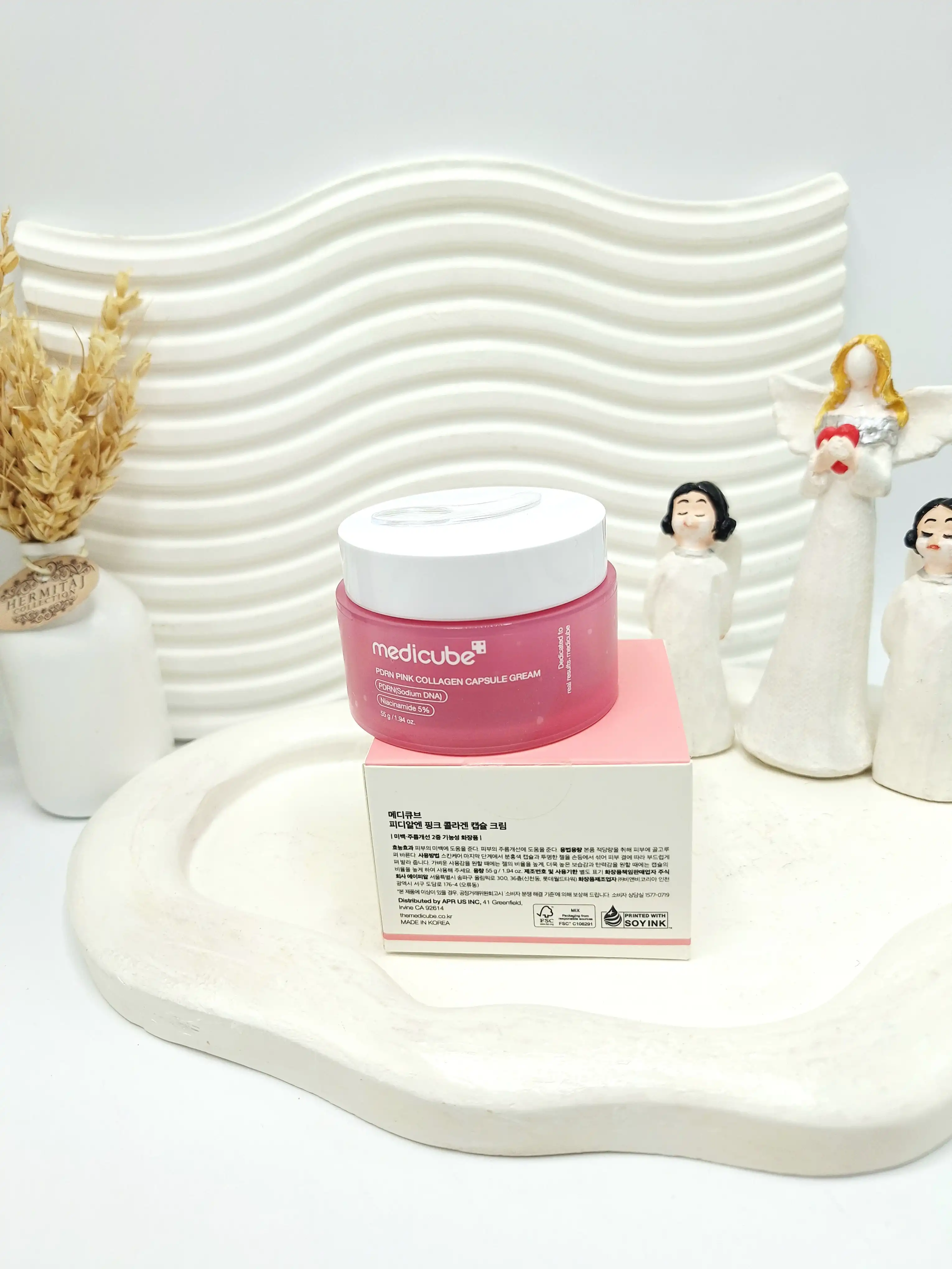 کرم کپسولی کلاژن PDRN PINK مدیکیوب های کپی درجه ۱ به ساخت امارات کد 8885