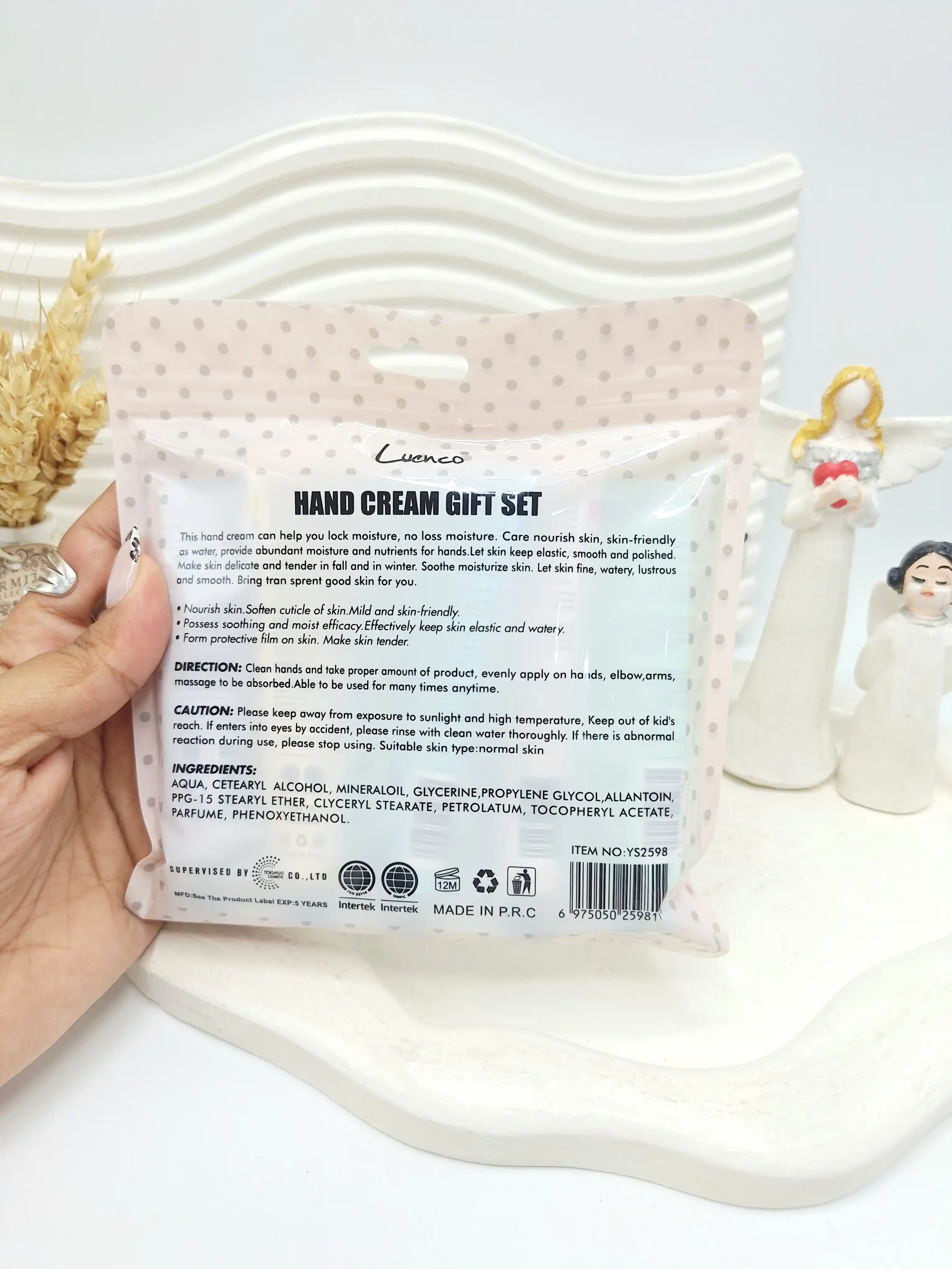 پک کرم دست ۵ تایی Perfume Hand Cream طرح لبوبو  کد ۵۹۸۱