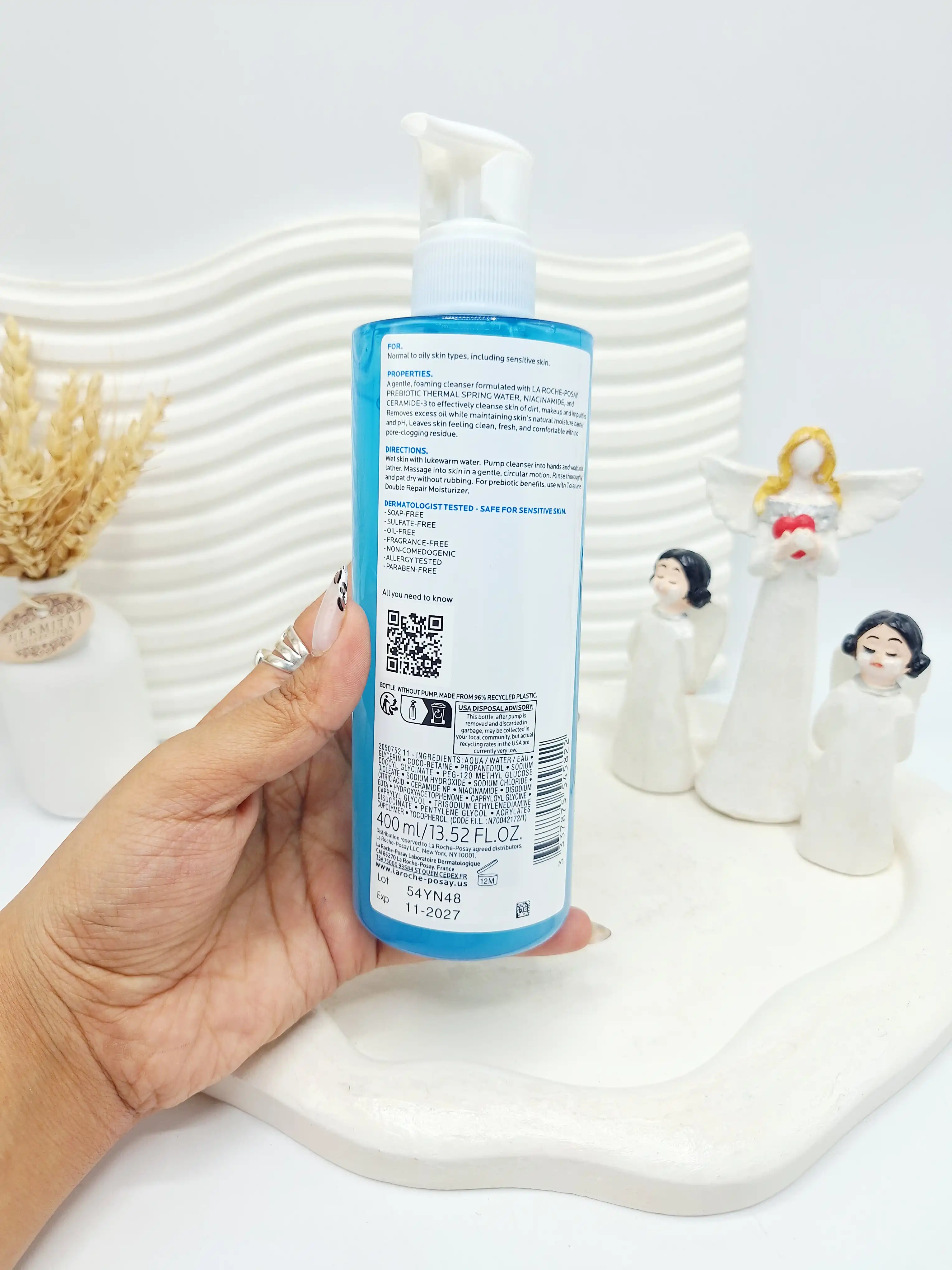 ژل شستشو و لایه بردار مخصوص پوست نرمال صورت برند LA ROCHE-PO  های کپی امارات کد 5822