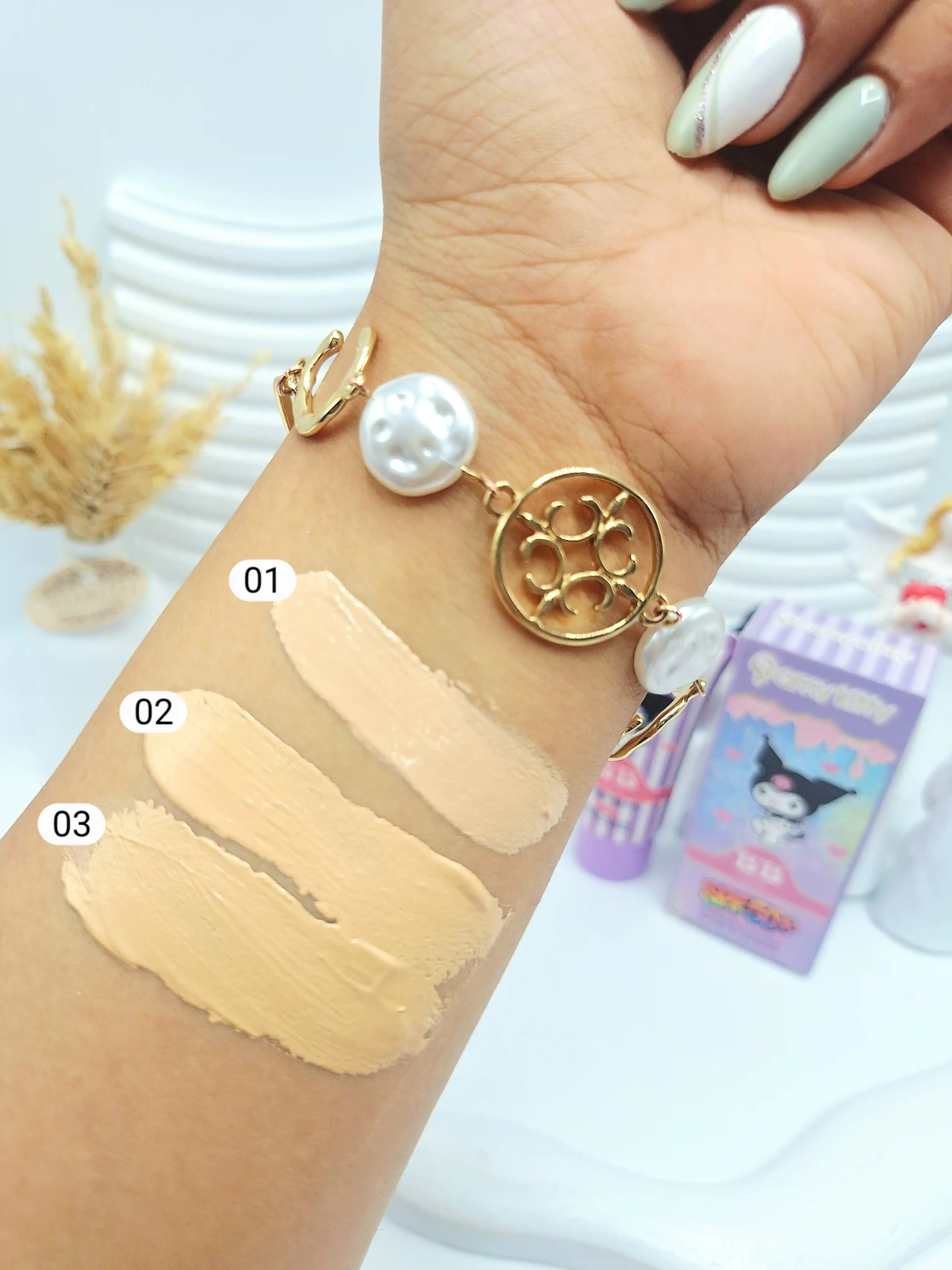 بی بی کرم spf 50 کرومی کد 1073