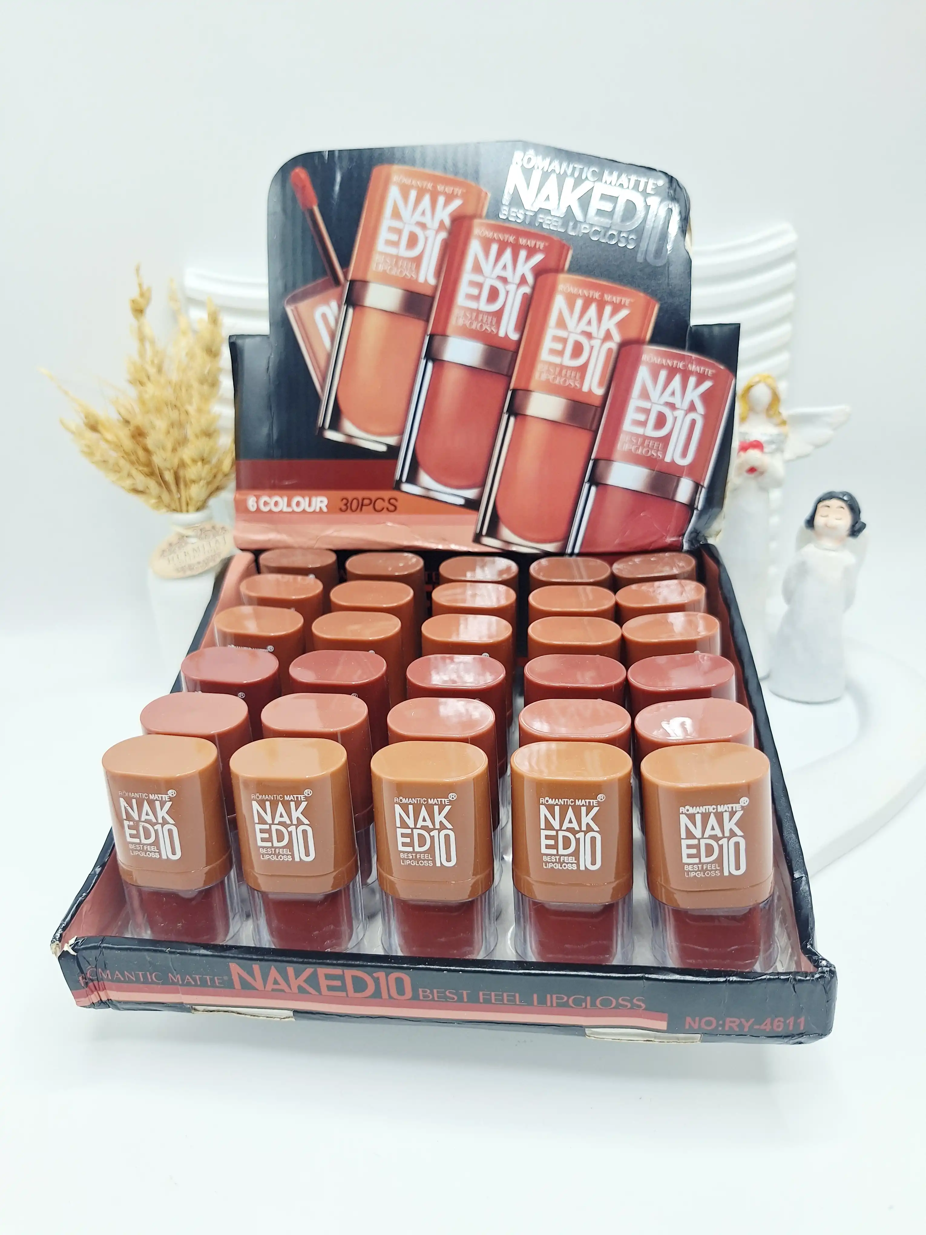 رژ مایع تکی خوش رنگ برند NAK ED کد 4611